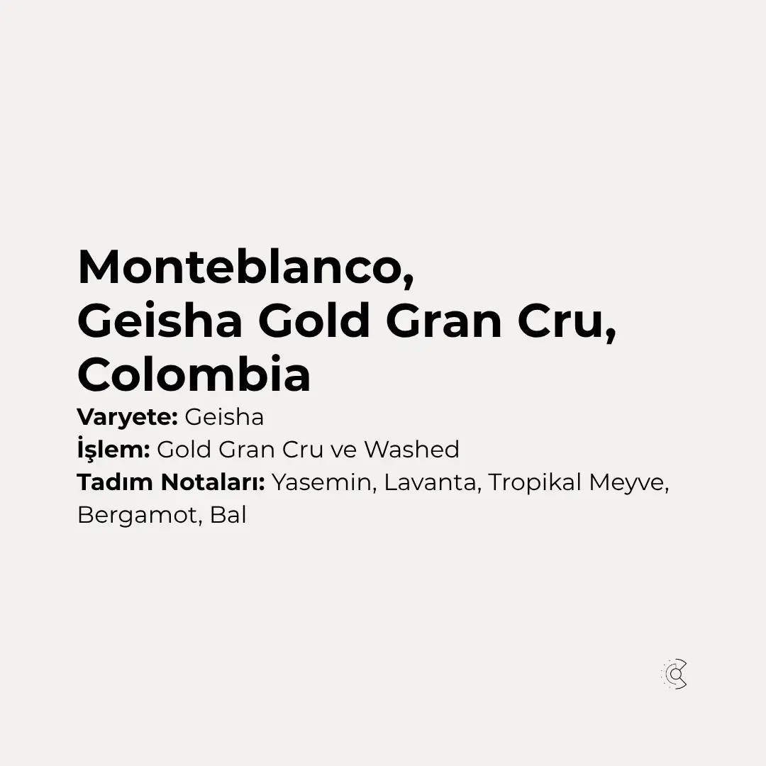 Monteblanco, Geisha Gold Gran Cru, Colombia