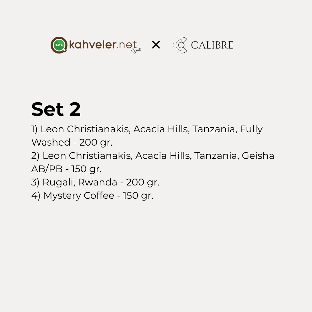 Kahveler.Net x Calibre Set 2
