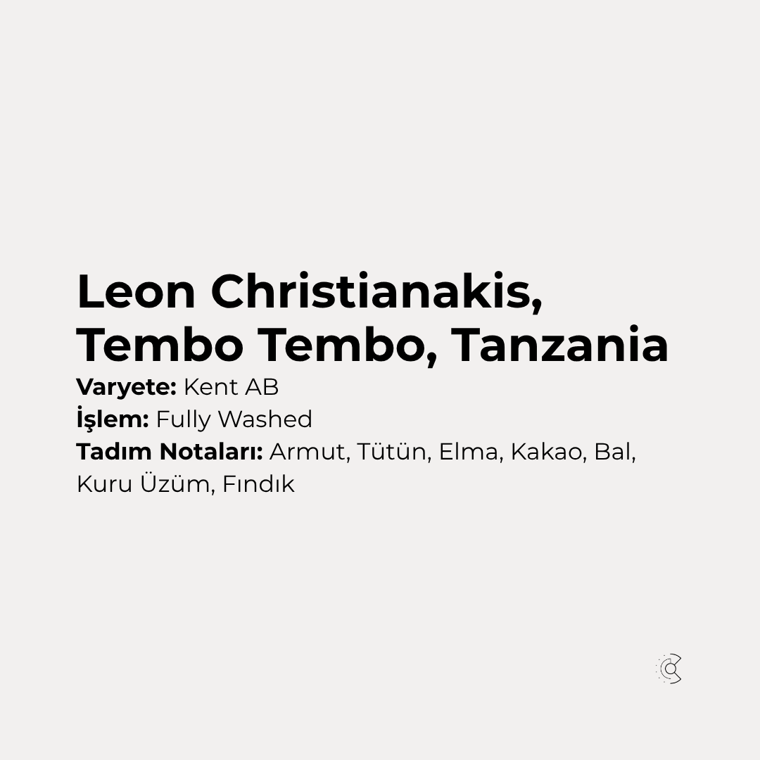 Leon Christianakis, Tembo Tembo, Tanzania