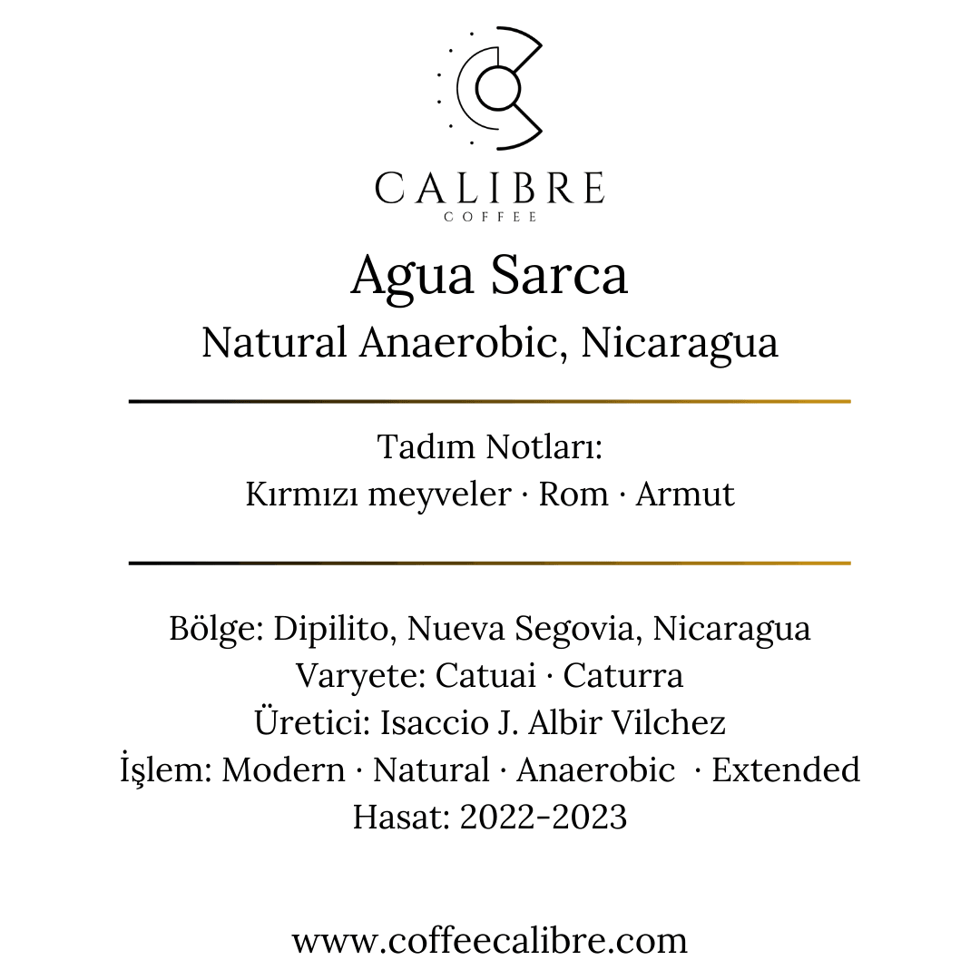 Agua Sarca - Natural Anaerobic, Nicaragua