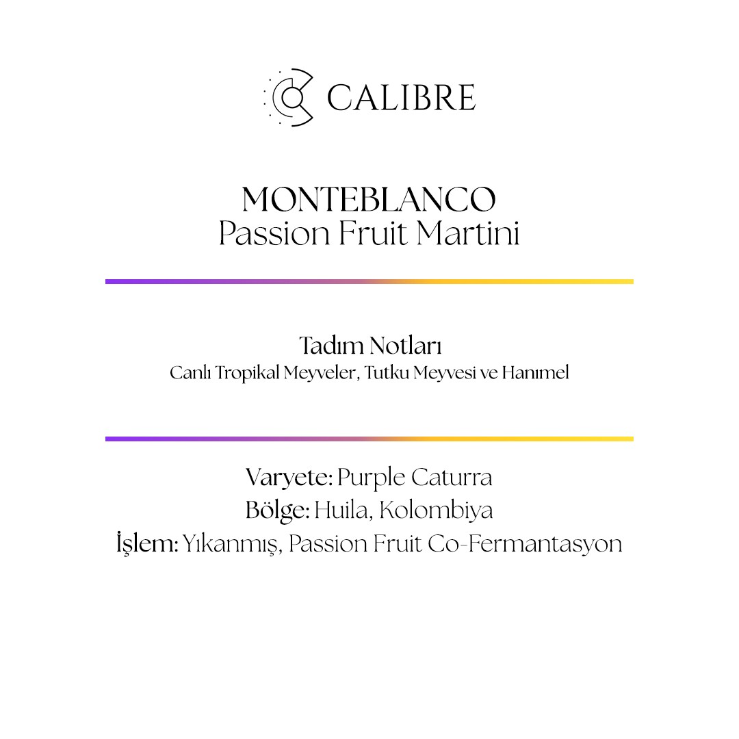 Passion Fruit Martini, Monteblanco