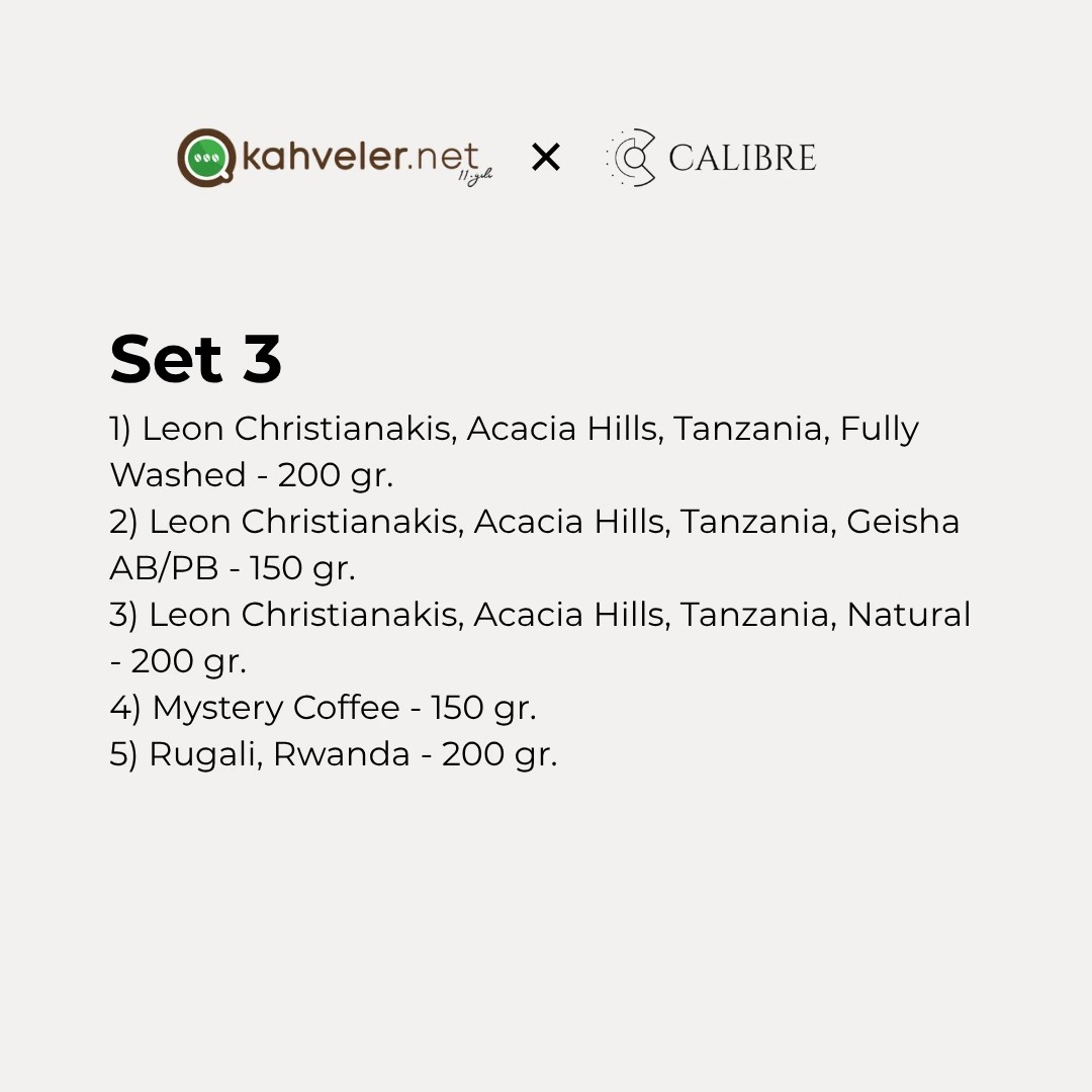Kahveler.Net x Calibre Set 3