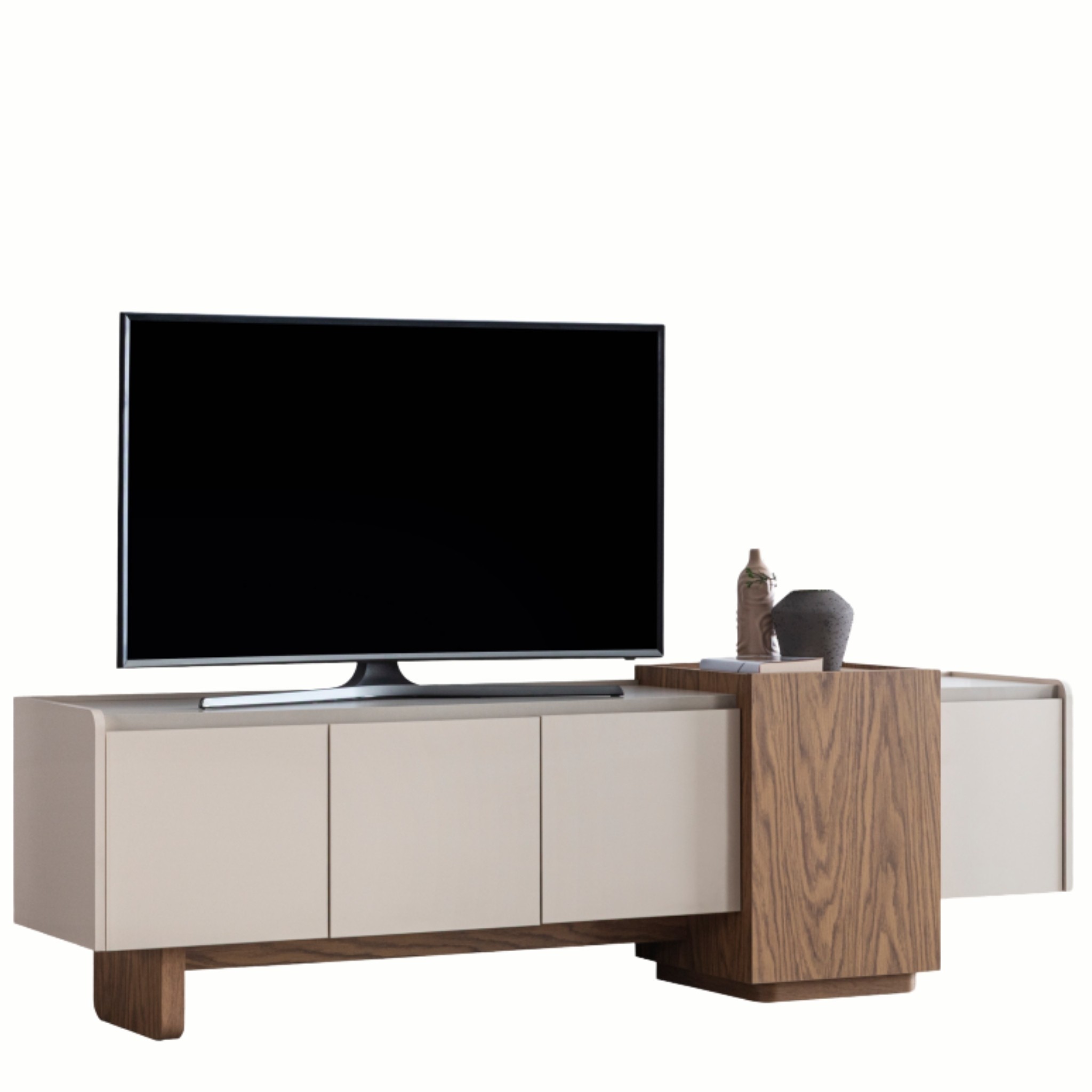 Kona 200 cm Tv Ünitesi Ayak Yüksekliği 21 Cm Derinlik 21 Cm