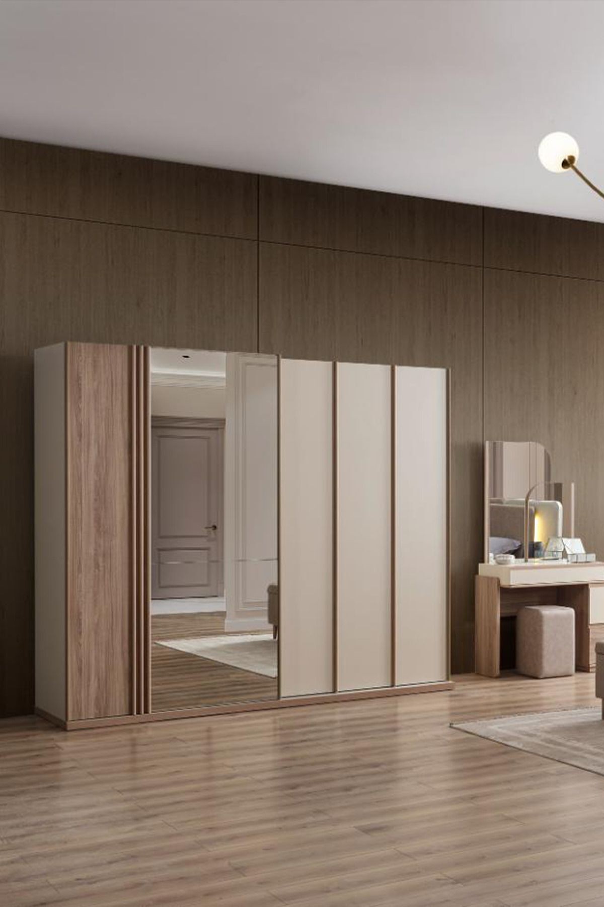 Bien Gardırop Sürgülü Gardırop Premium Özel Seri Gardırop Yatak Odası Dolap