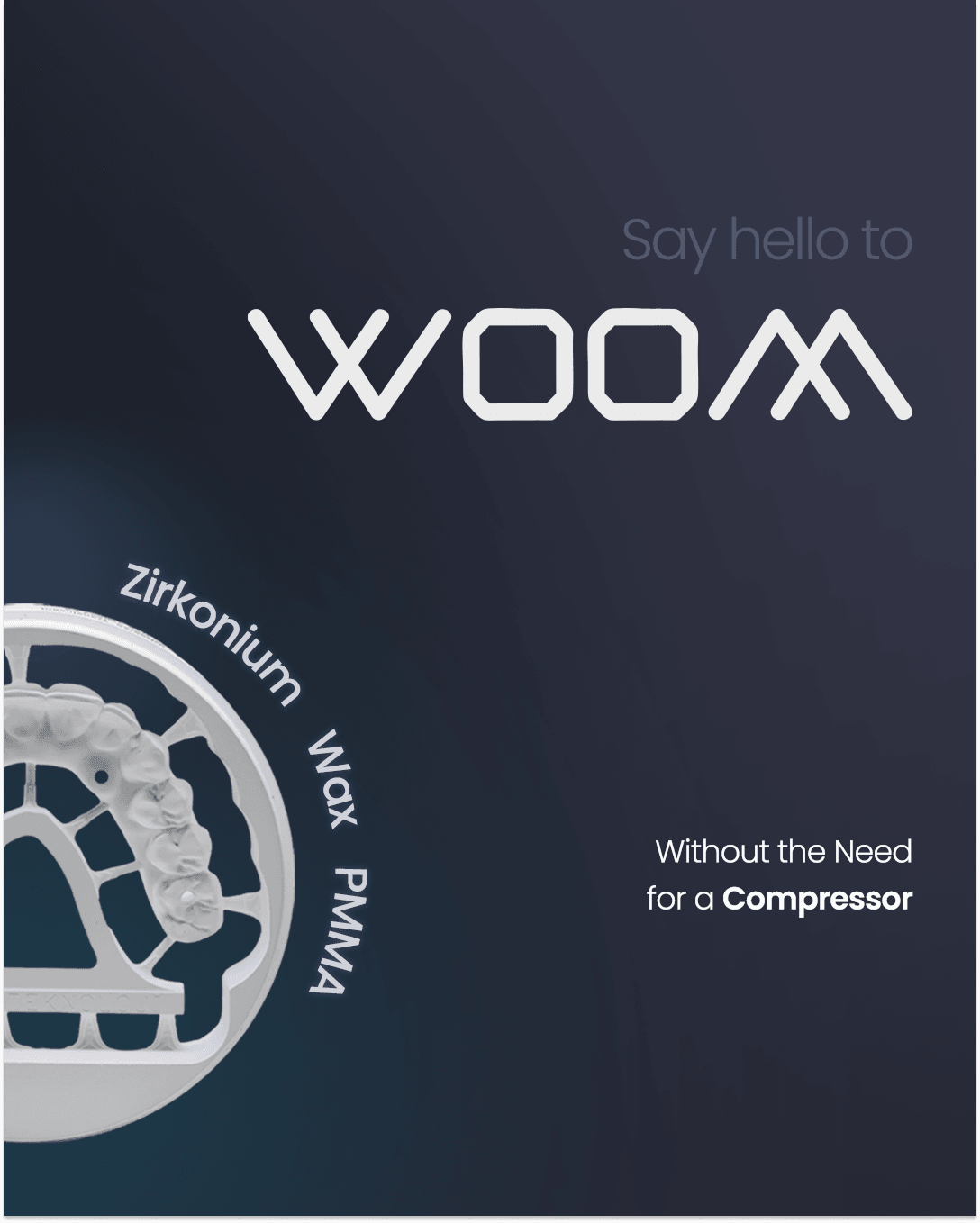 Redon Woom | Kuru Zirkonyum Milling Cihazı