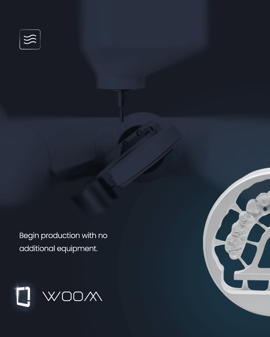 Redon Woom | Kuru Zirkonyum Milling Cihazı