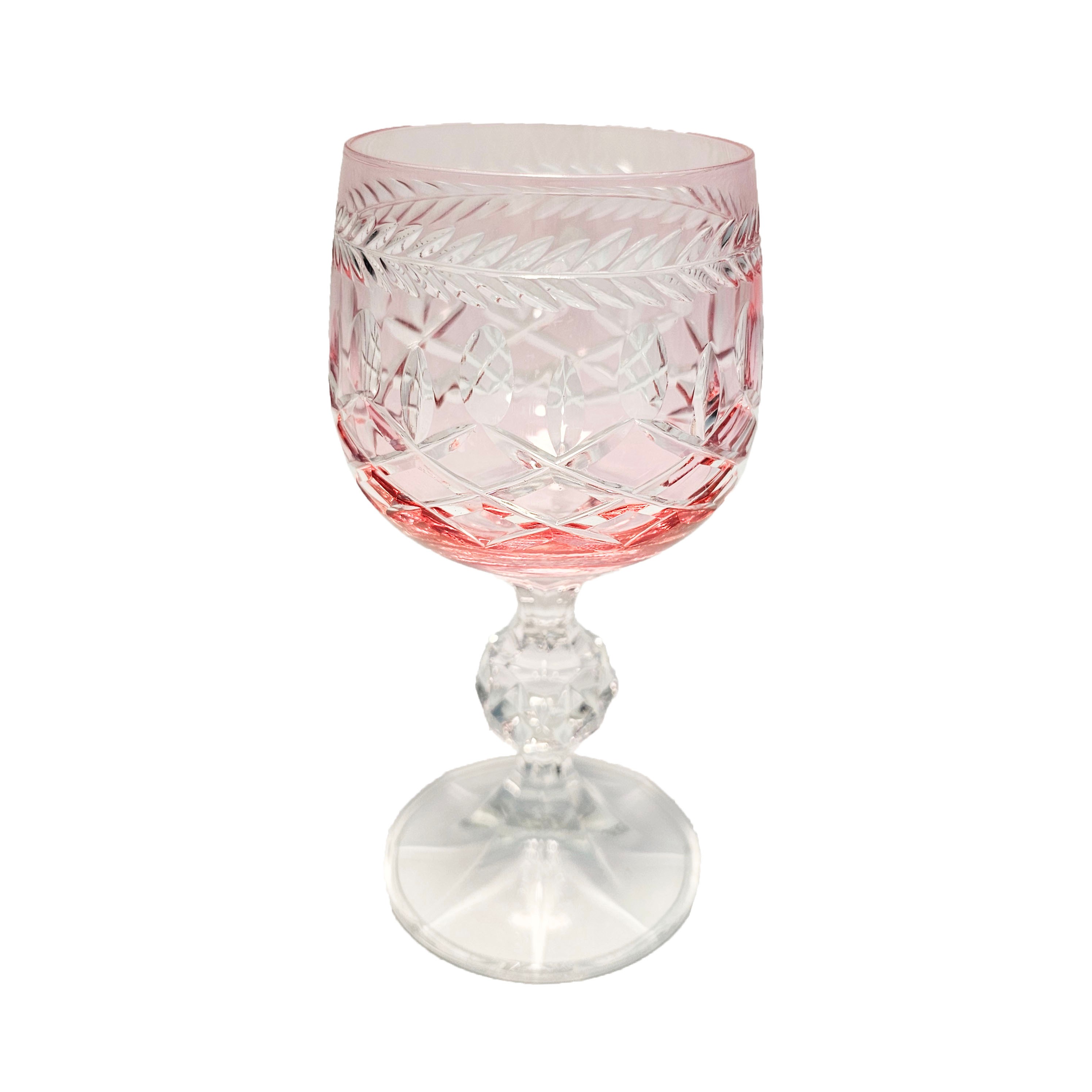 Bohemia Zaraif 150ml Kristal 1 Adet Bardak Kadeh Takımı (Pembe)