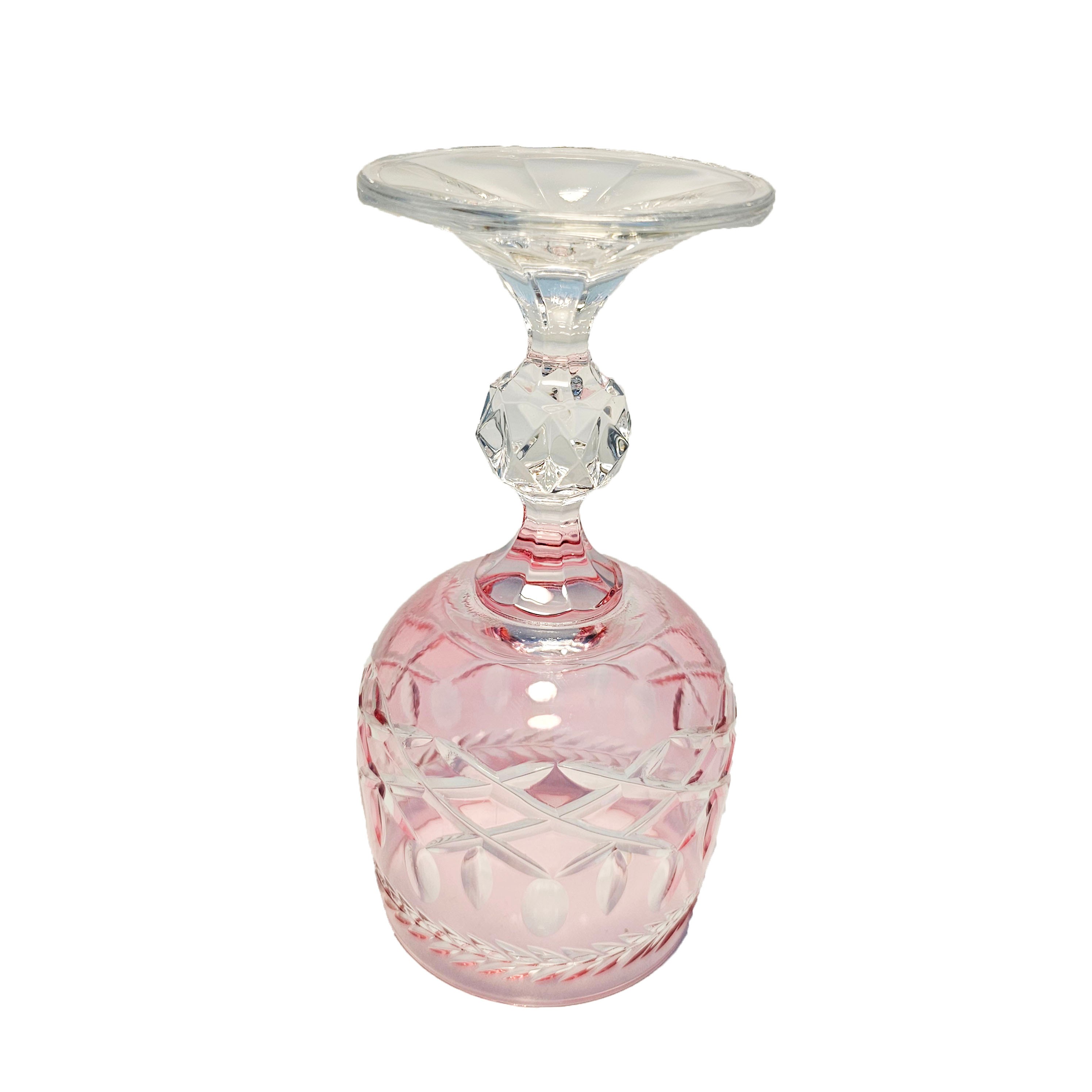 Bohemia Zaraif 150ml Kristal 1 Adet Bardak Kadeh Takımı (Pembe)