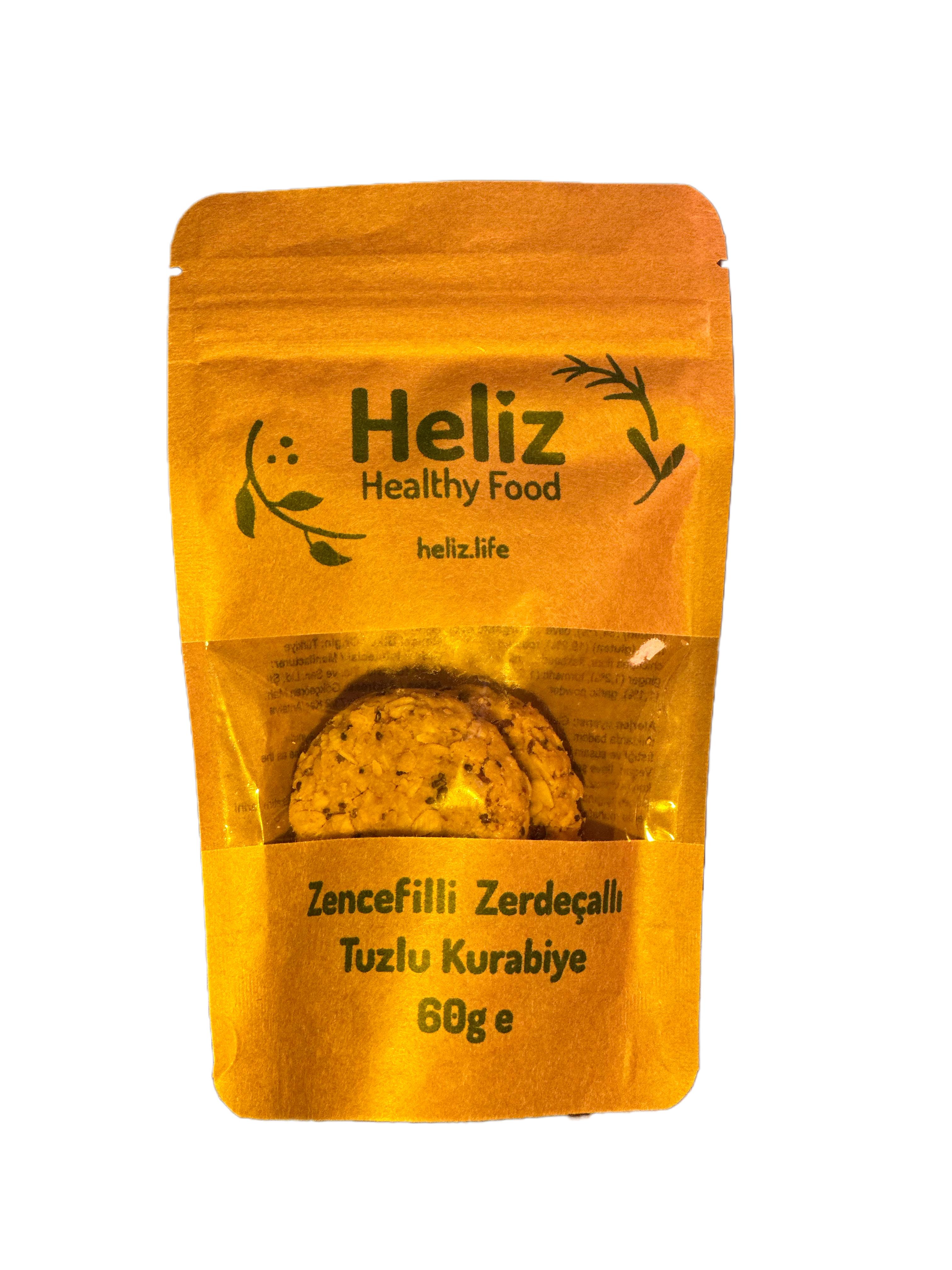 Zencefilli-Zerdeçallı Tuzlu Kurabiye