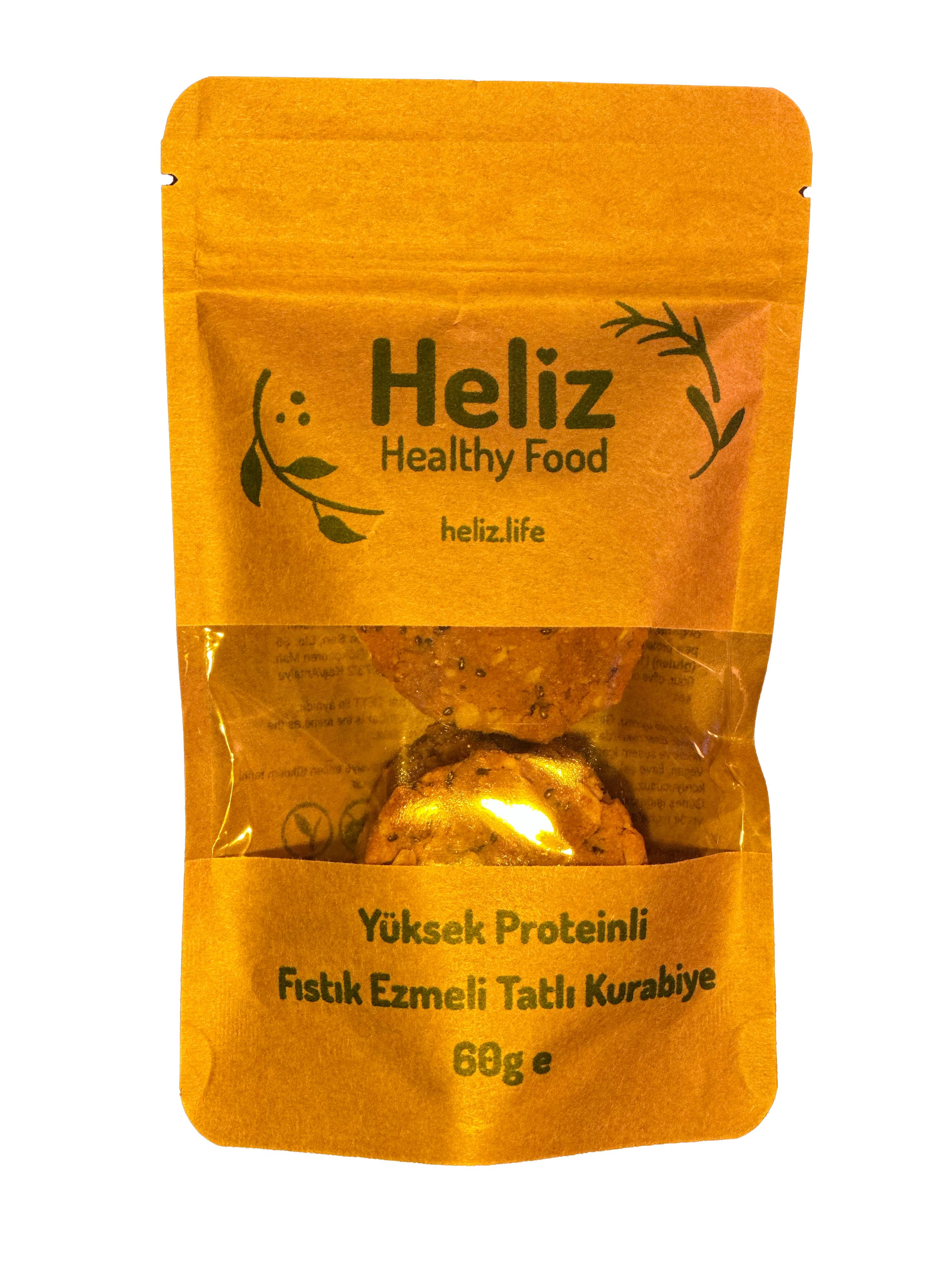 Yüksek Proteinli Fıstık Ezmeli Tatlı Kurabiye