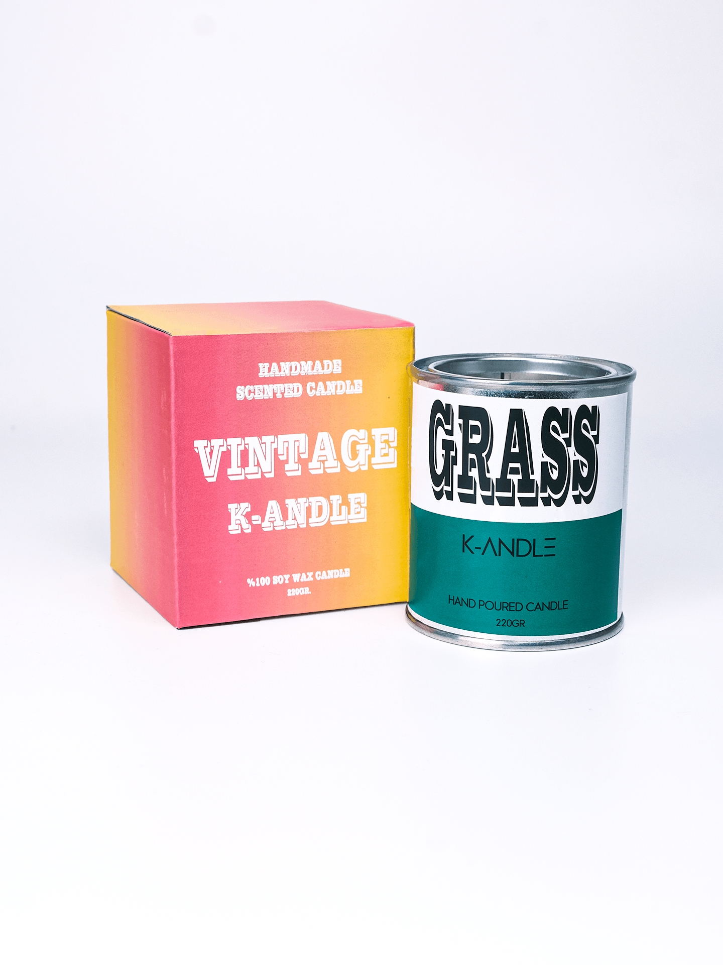 Vintage Grass Soy Candle