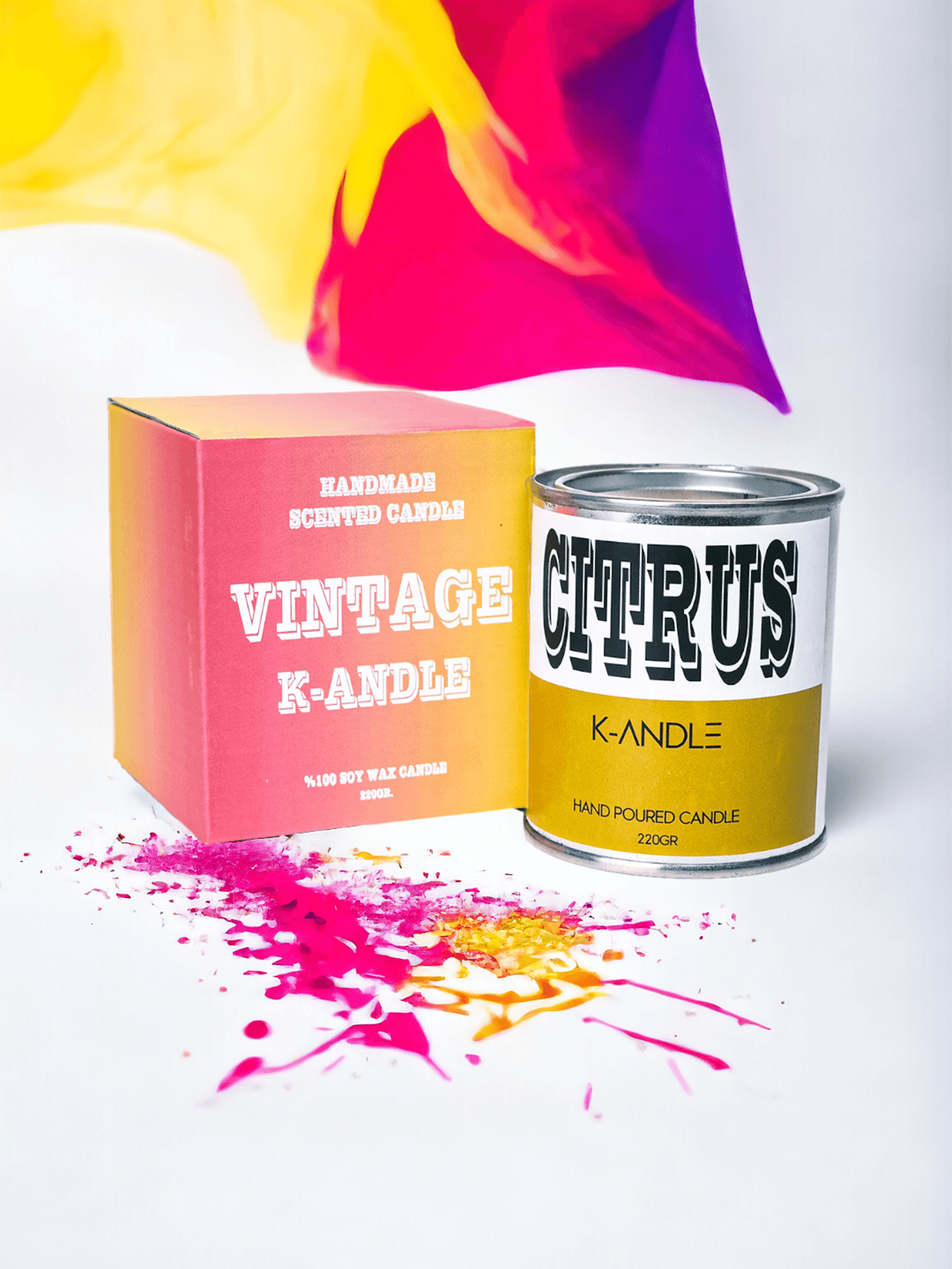 Vintage Citrus Soy Candle