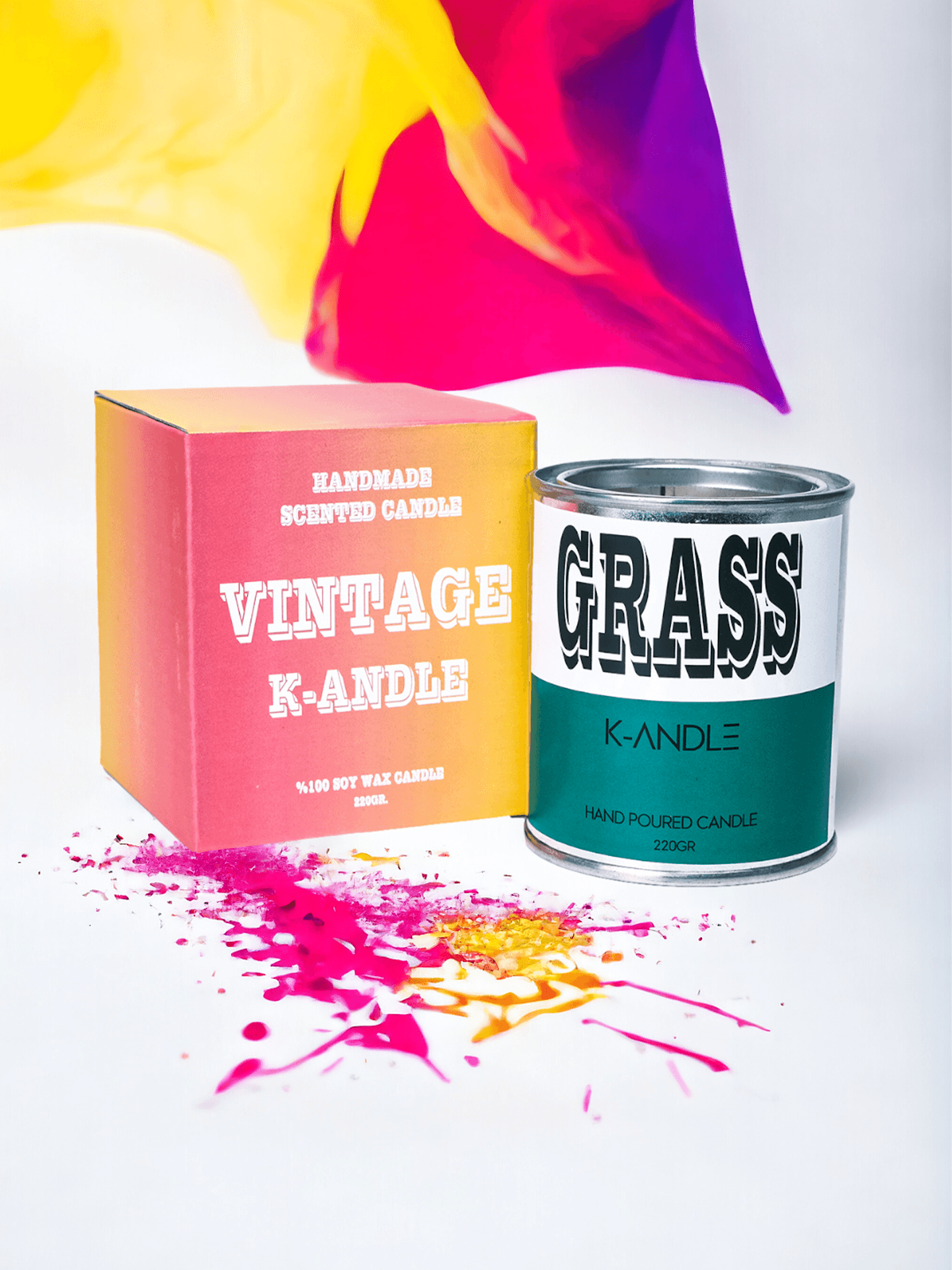 Vintage Grass Soy Candle