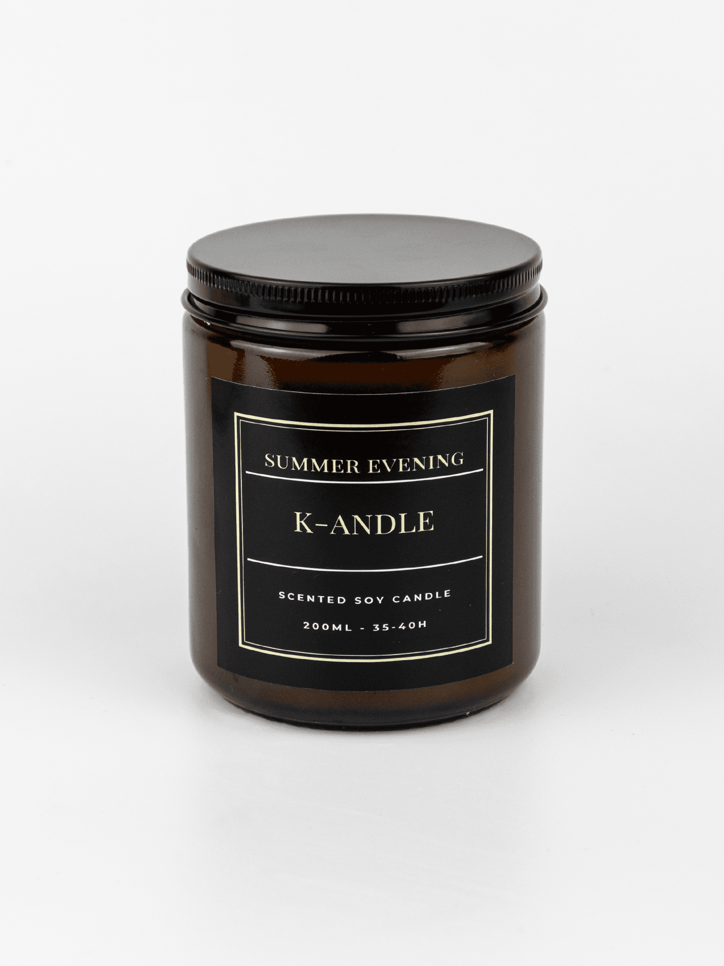 Summer Evening Scented Soy Candle