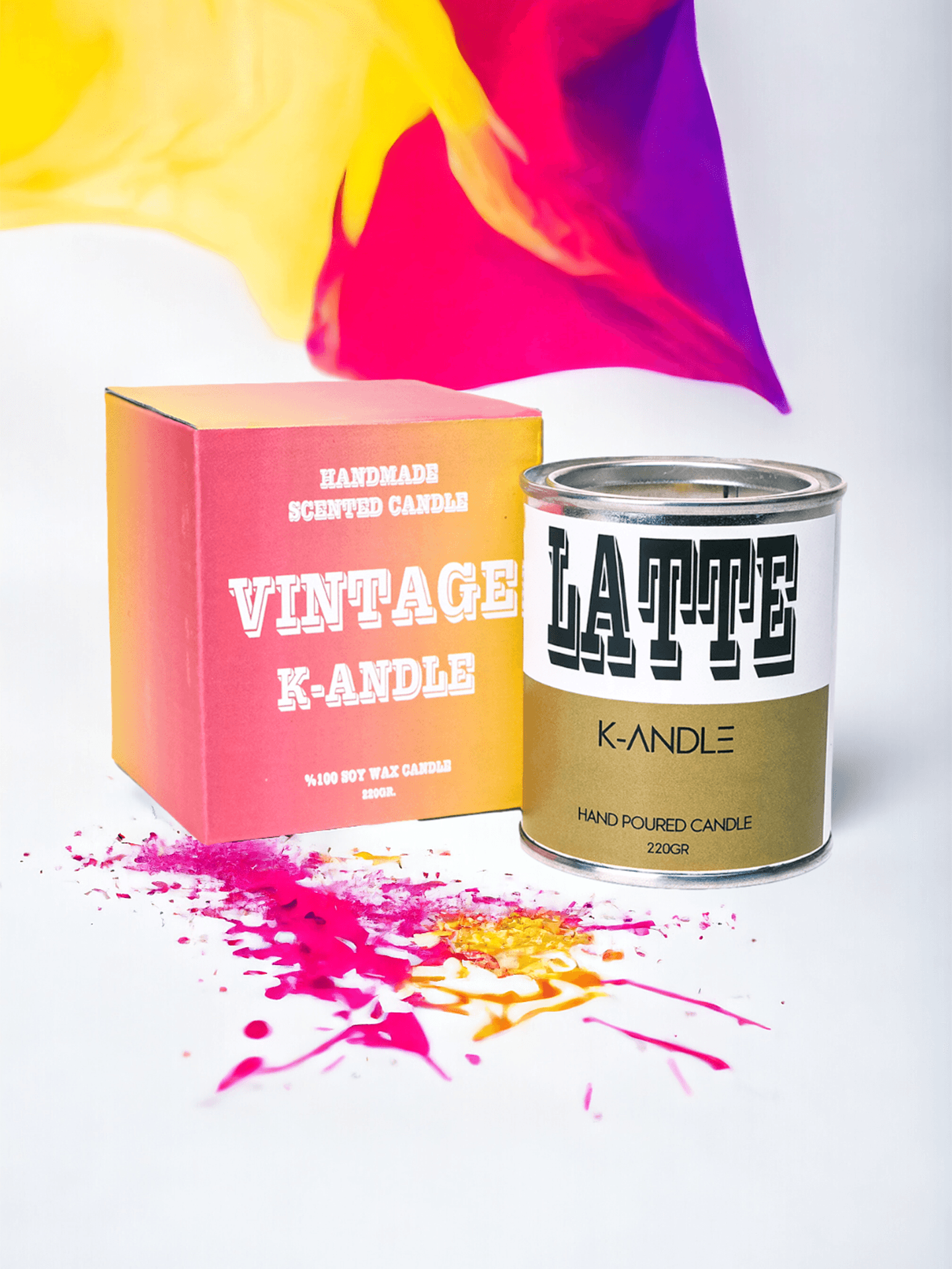 Vintage Latte Soy Candle