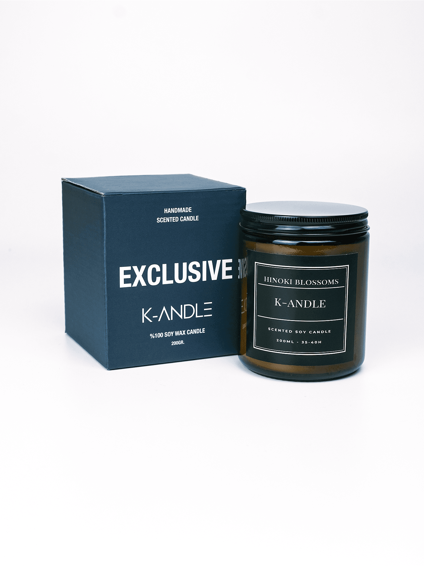 Hinoki Flower Scented Soy Candle