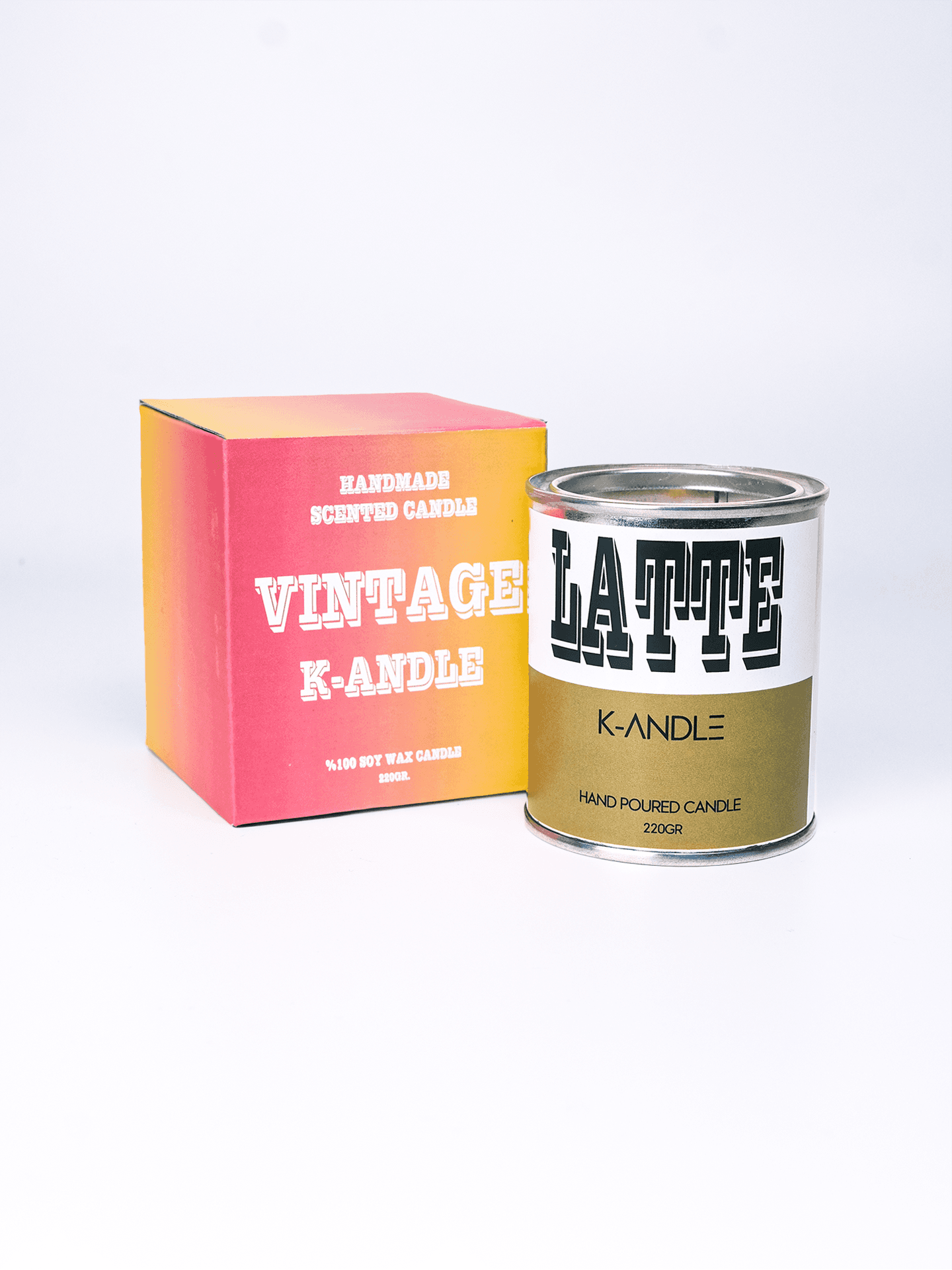 Vintage Latte Soy Candle