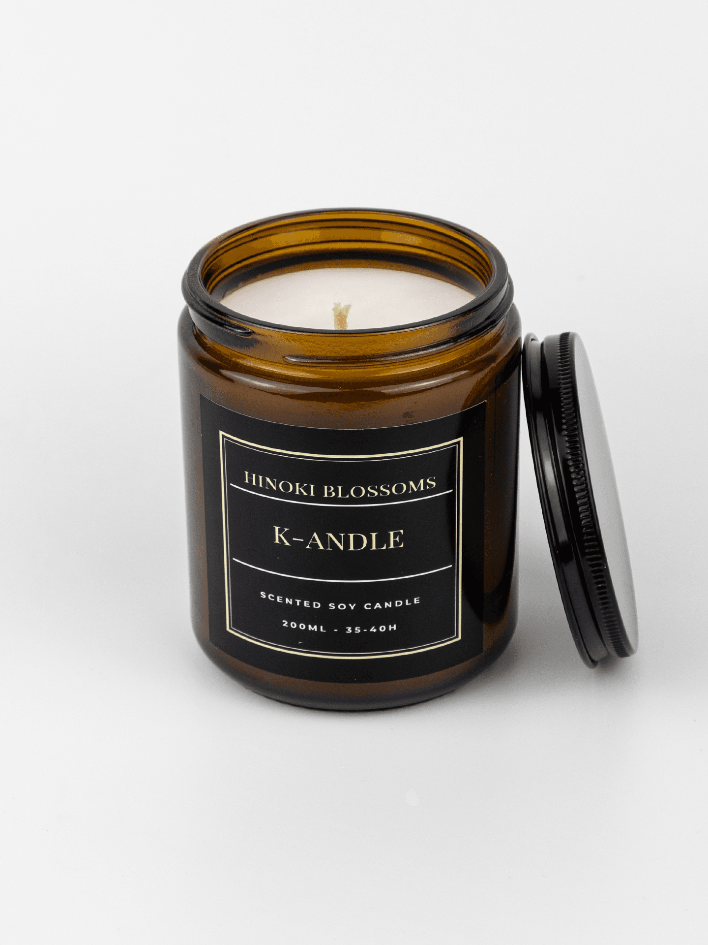 Hinoki Flower Scented Soy Candle