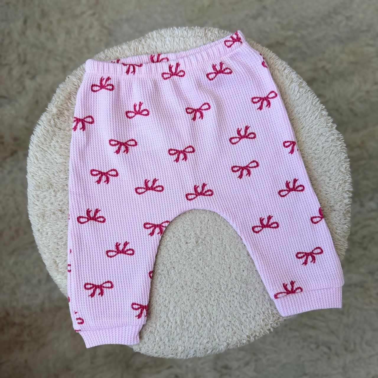 Kız Bebek Pinterest Kurdele Detay 3lü Patiksiz Pantolon