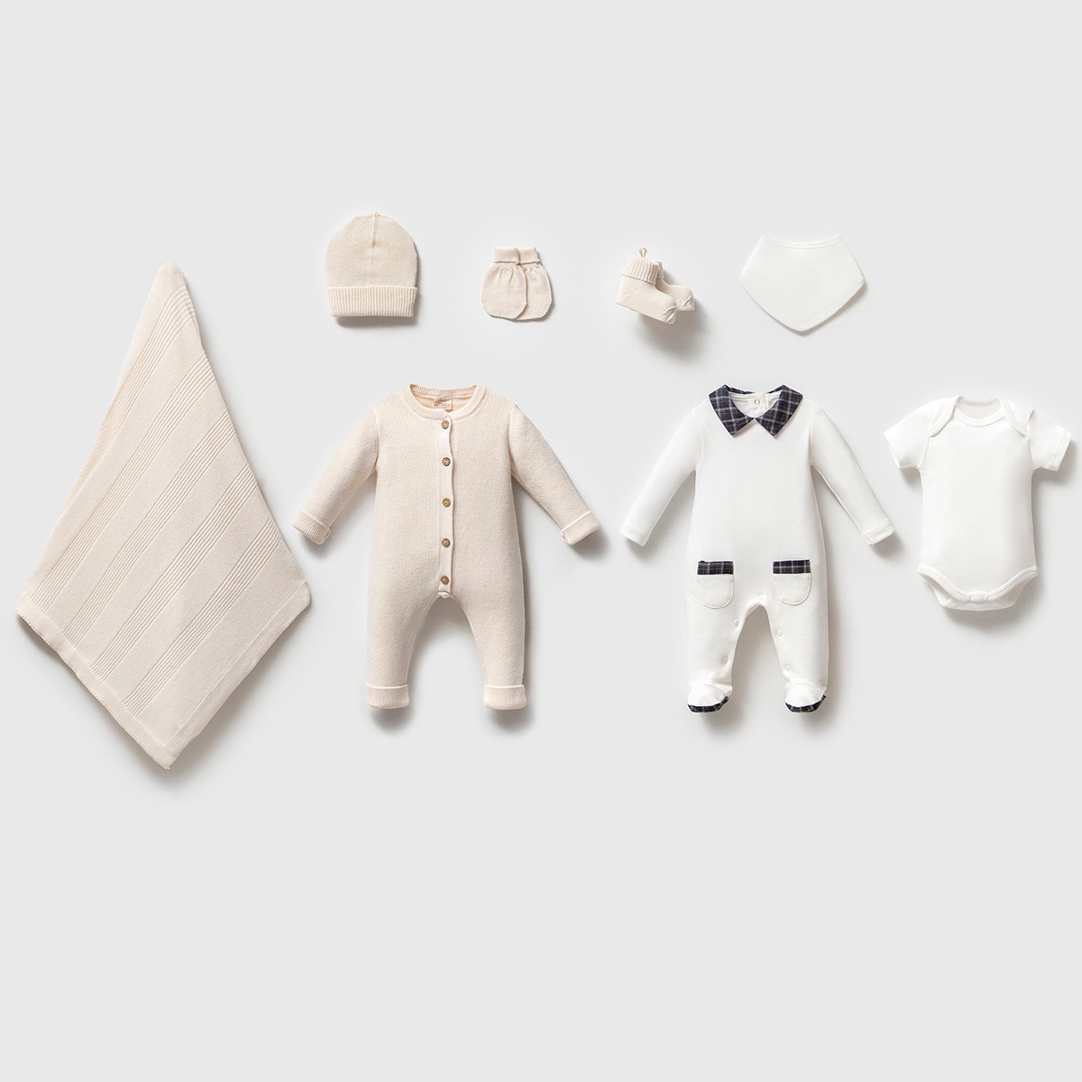 Erkek Bebek 0-3 Ay Premium Frank 8li Set