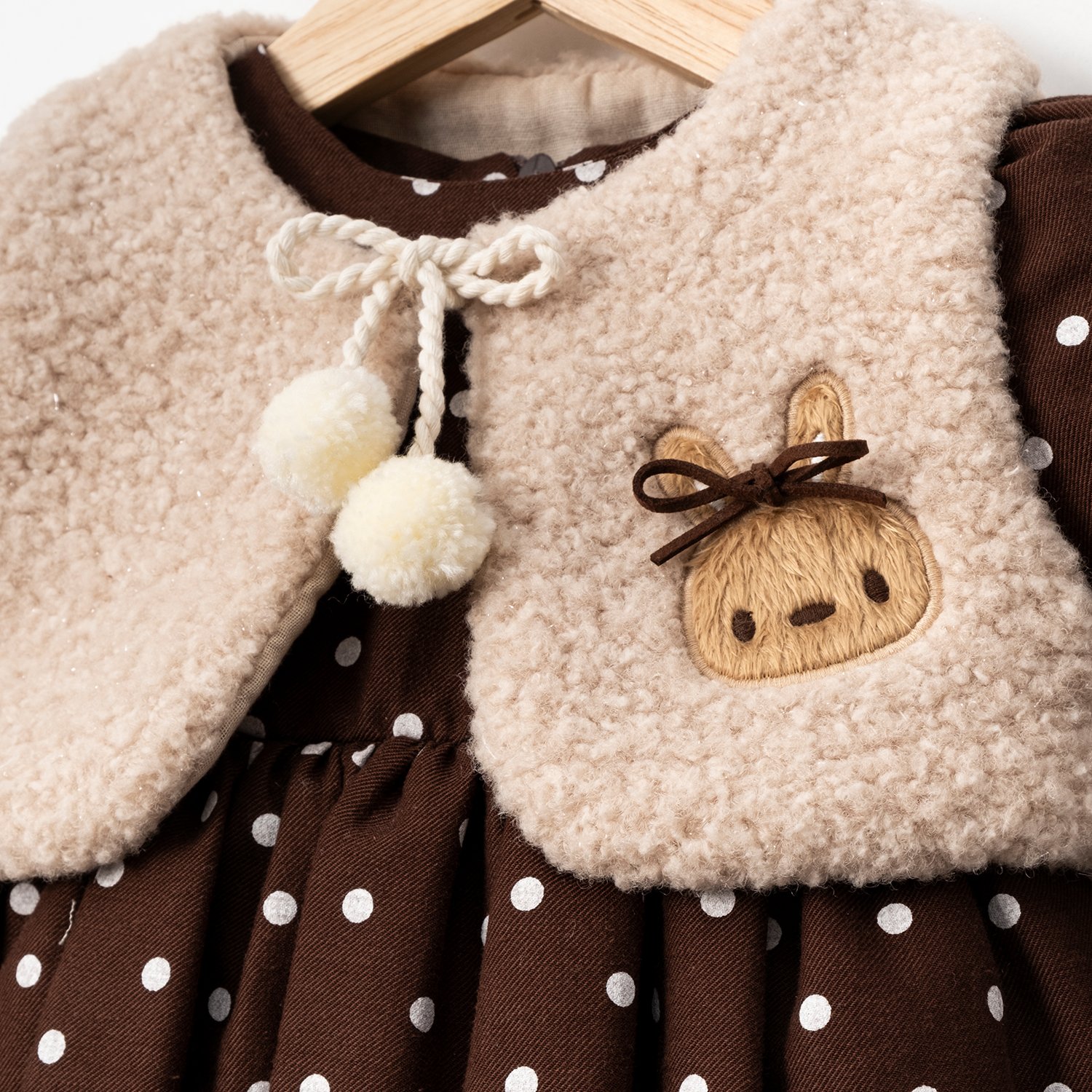 Kız Bebek Premium Layana Yelekli 2li Elbise