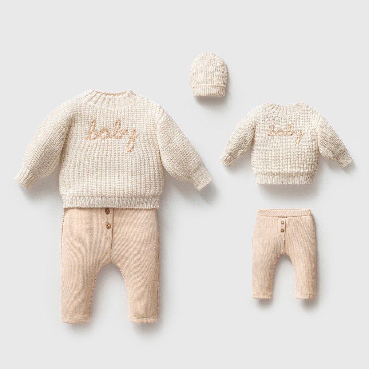 Erkek Bebek Premium Mavi Baby Nakışlı Selanik 3lü Takım