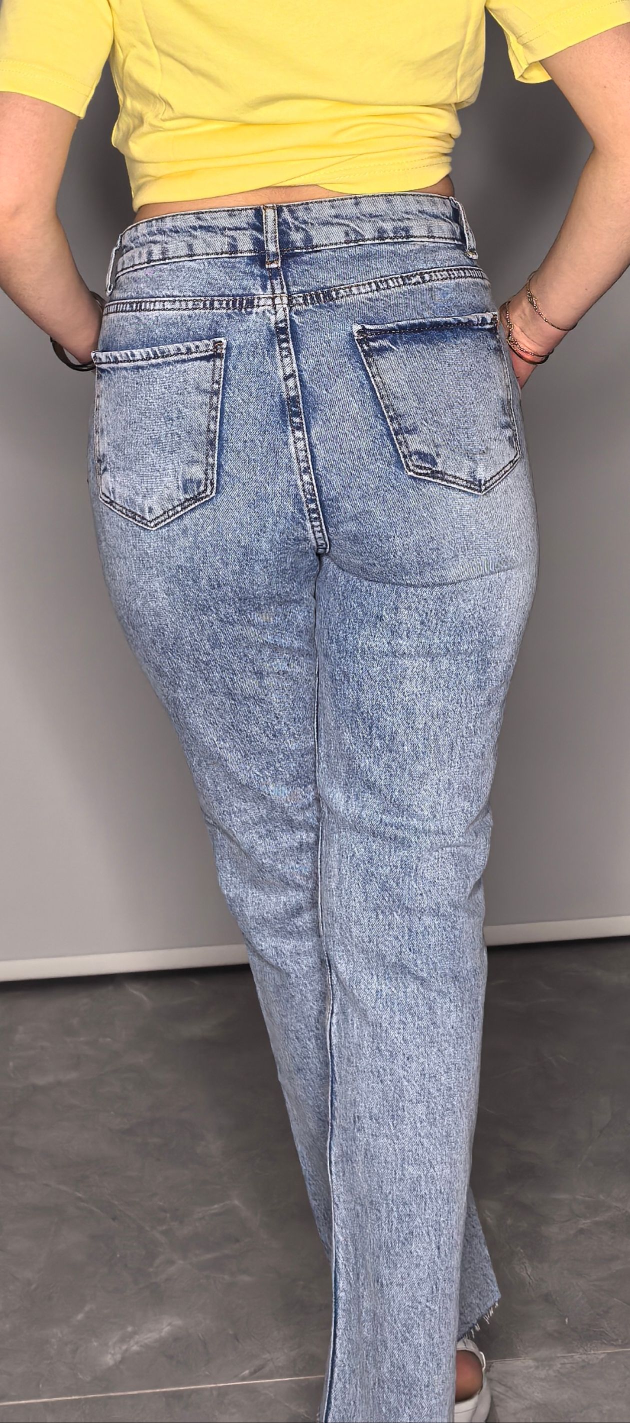 ZR MODEL DÜZ KESİM JEANS