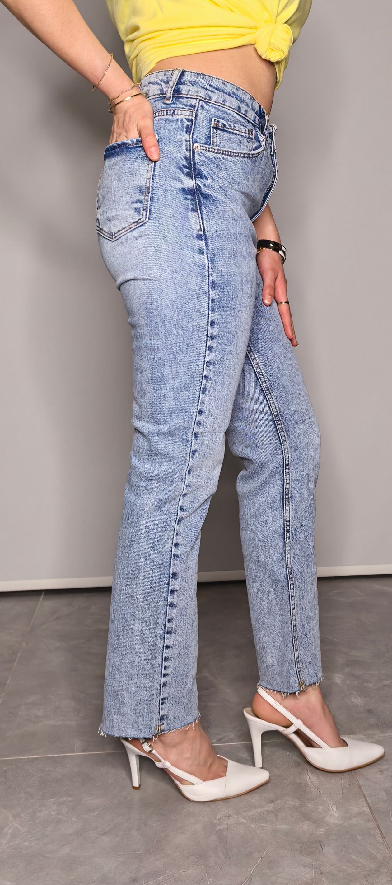 ZR MODEL DÜZ KESİM JEANS