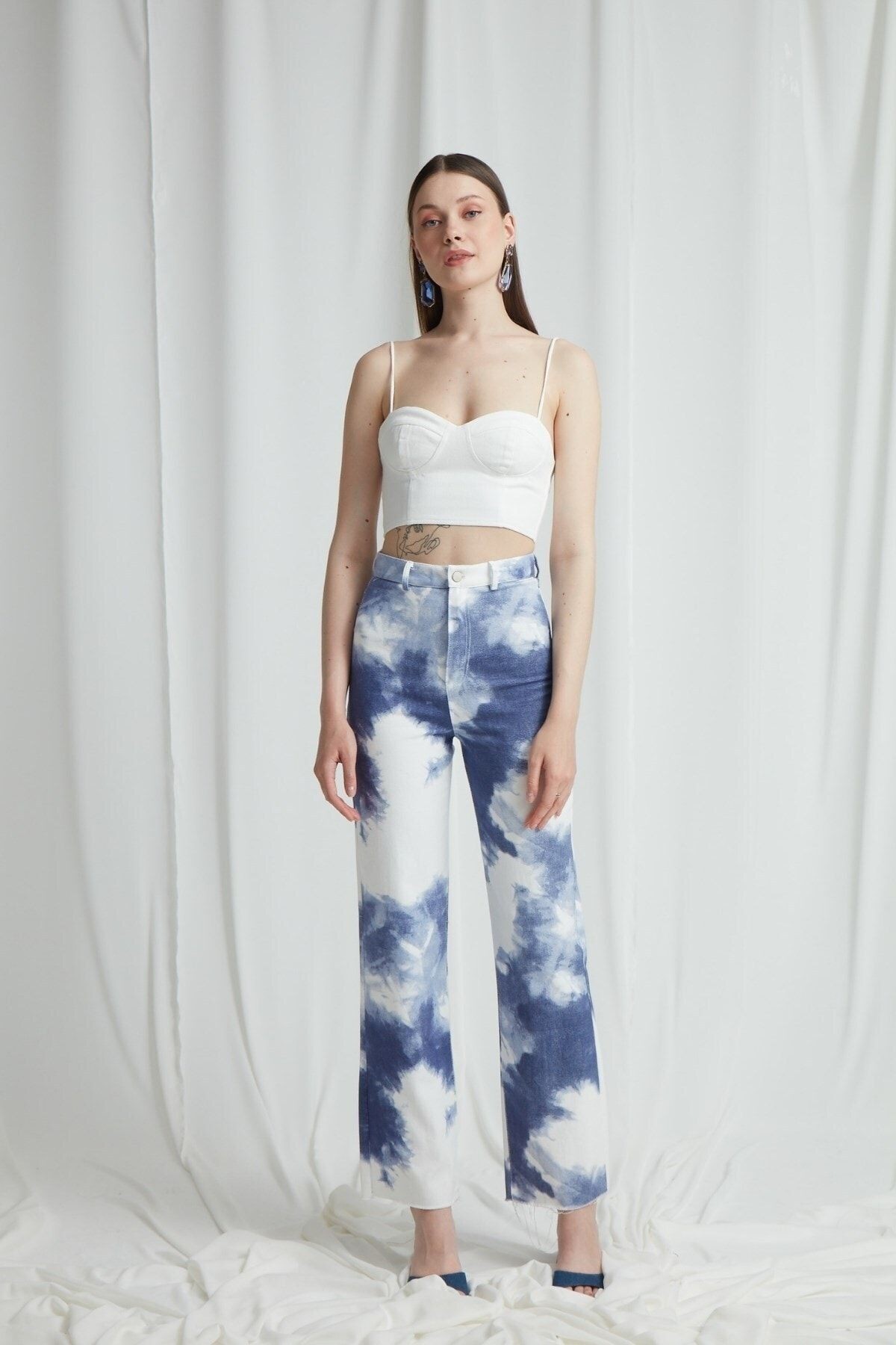 Mavi Batik Pantolon