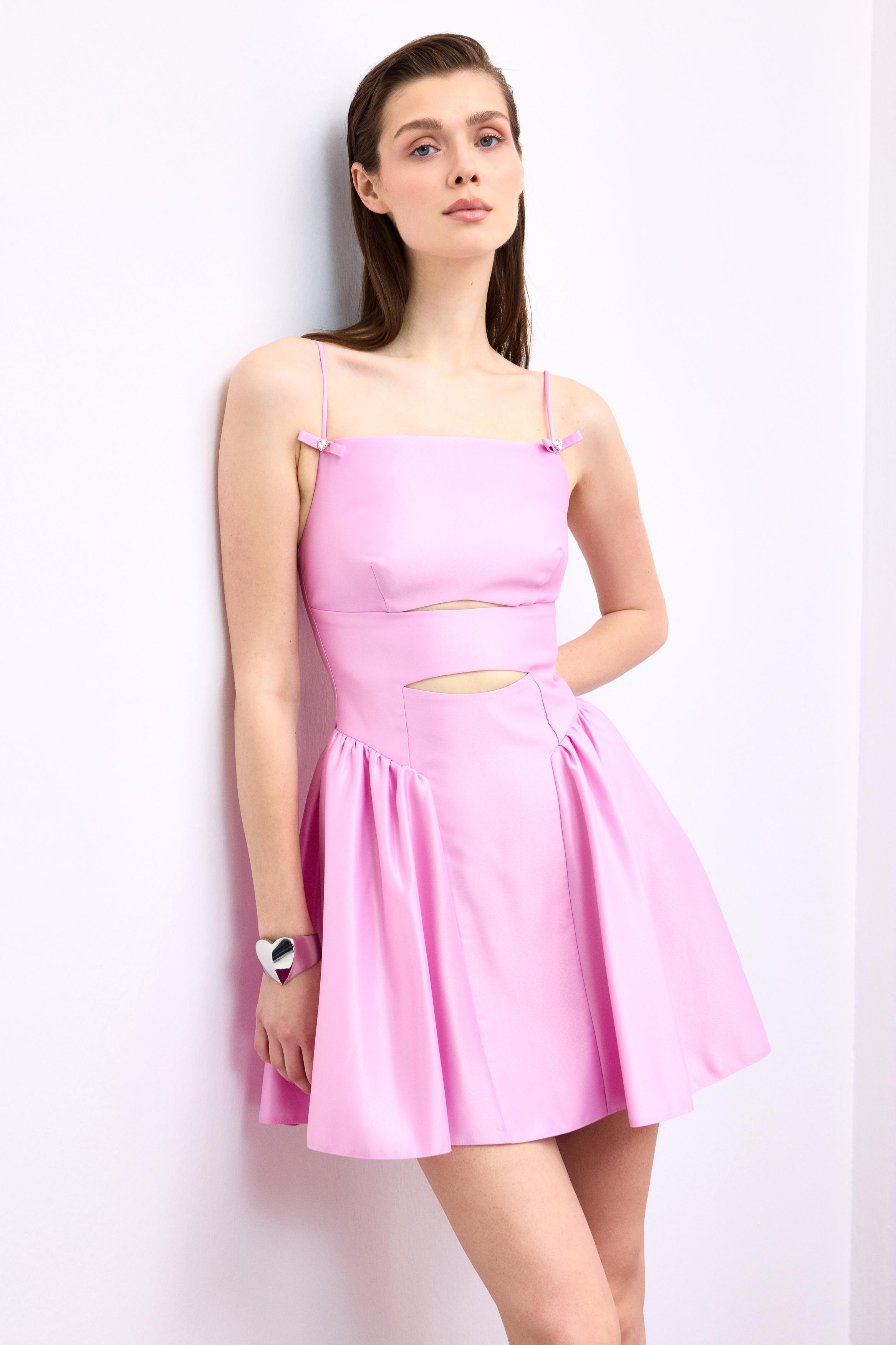 Lumae Elbise - Pembe