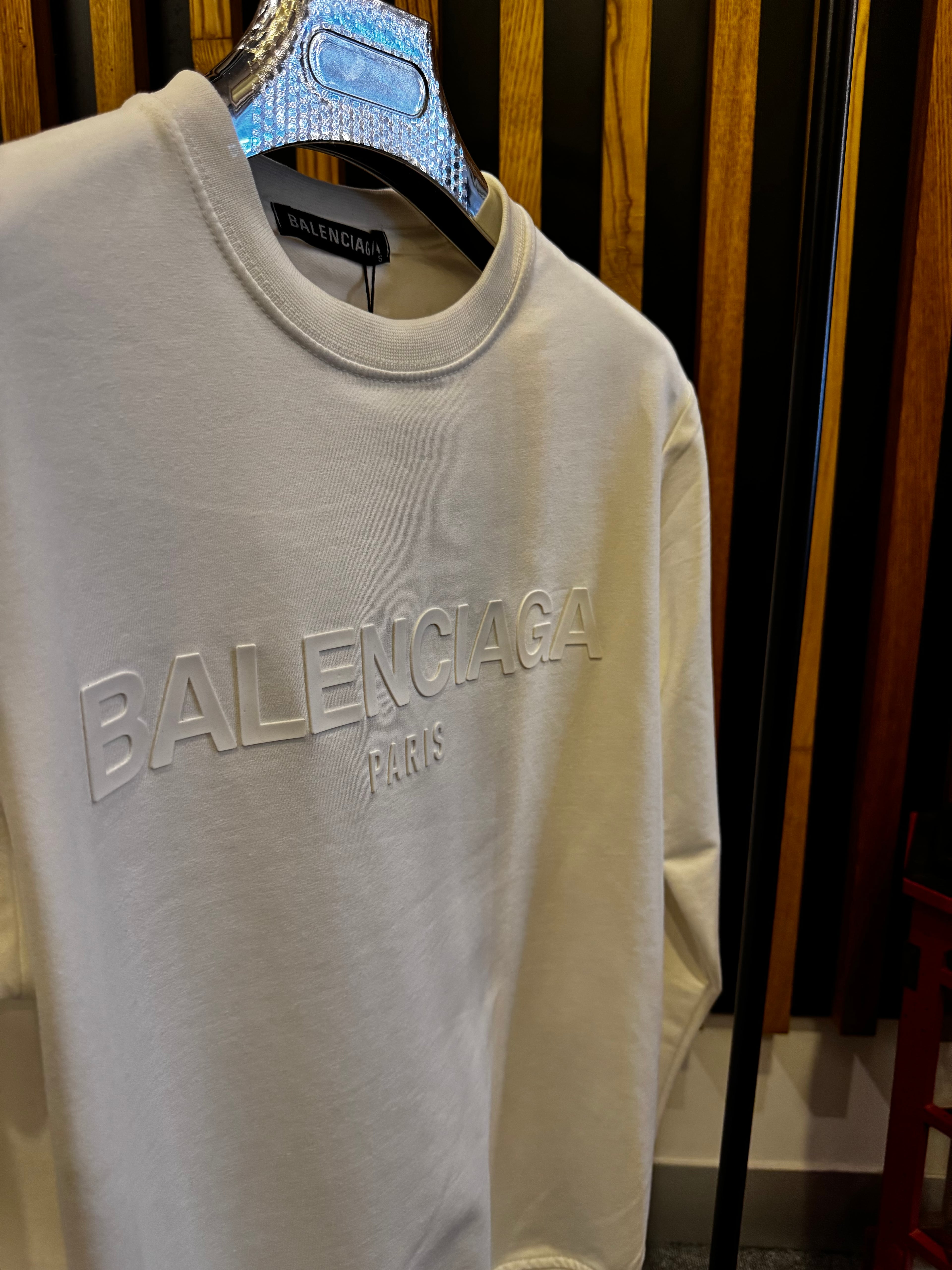 BALENCIAGA Beyaz Sweatshirt