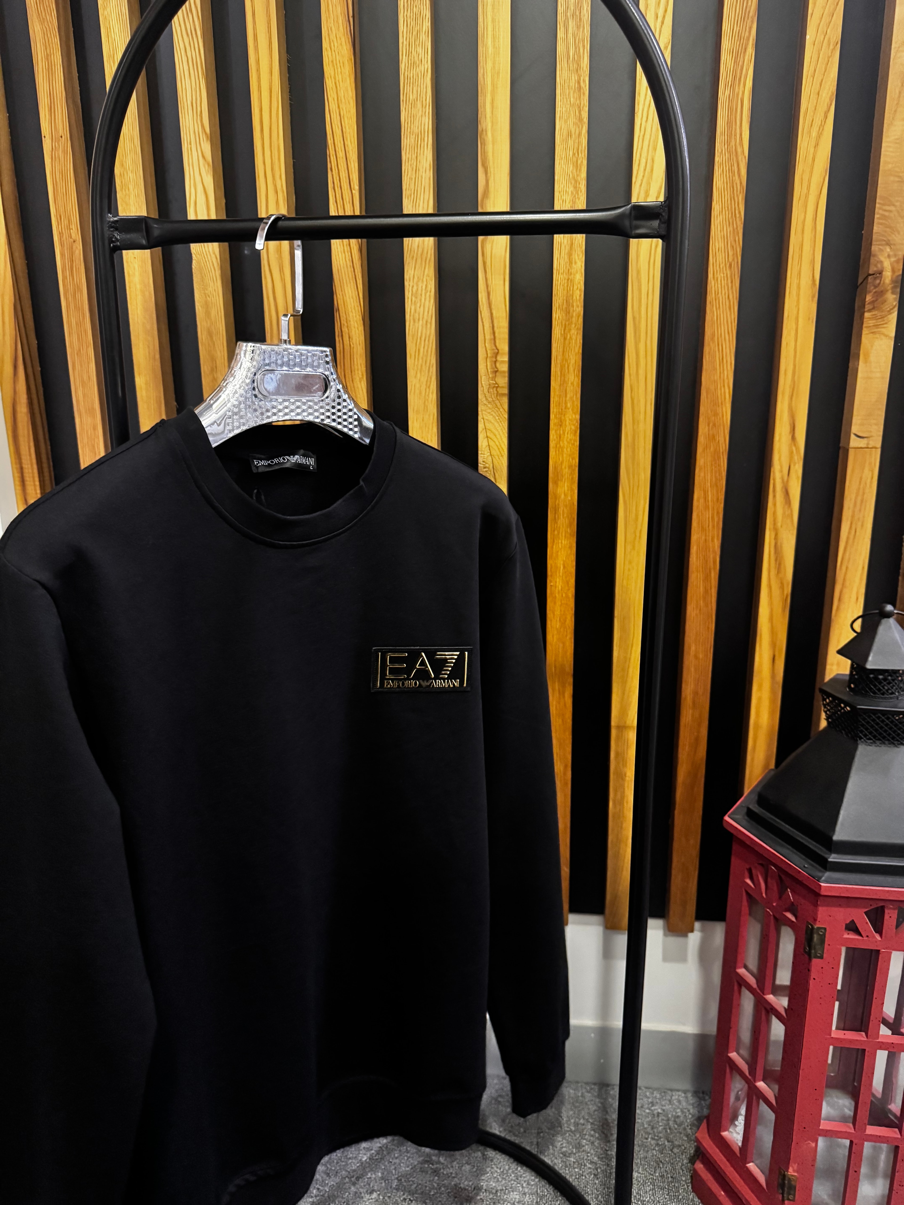 EA7 Siyah Sweatshirt