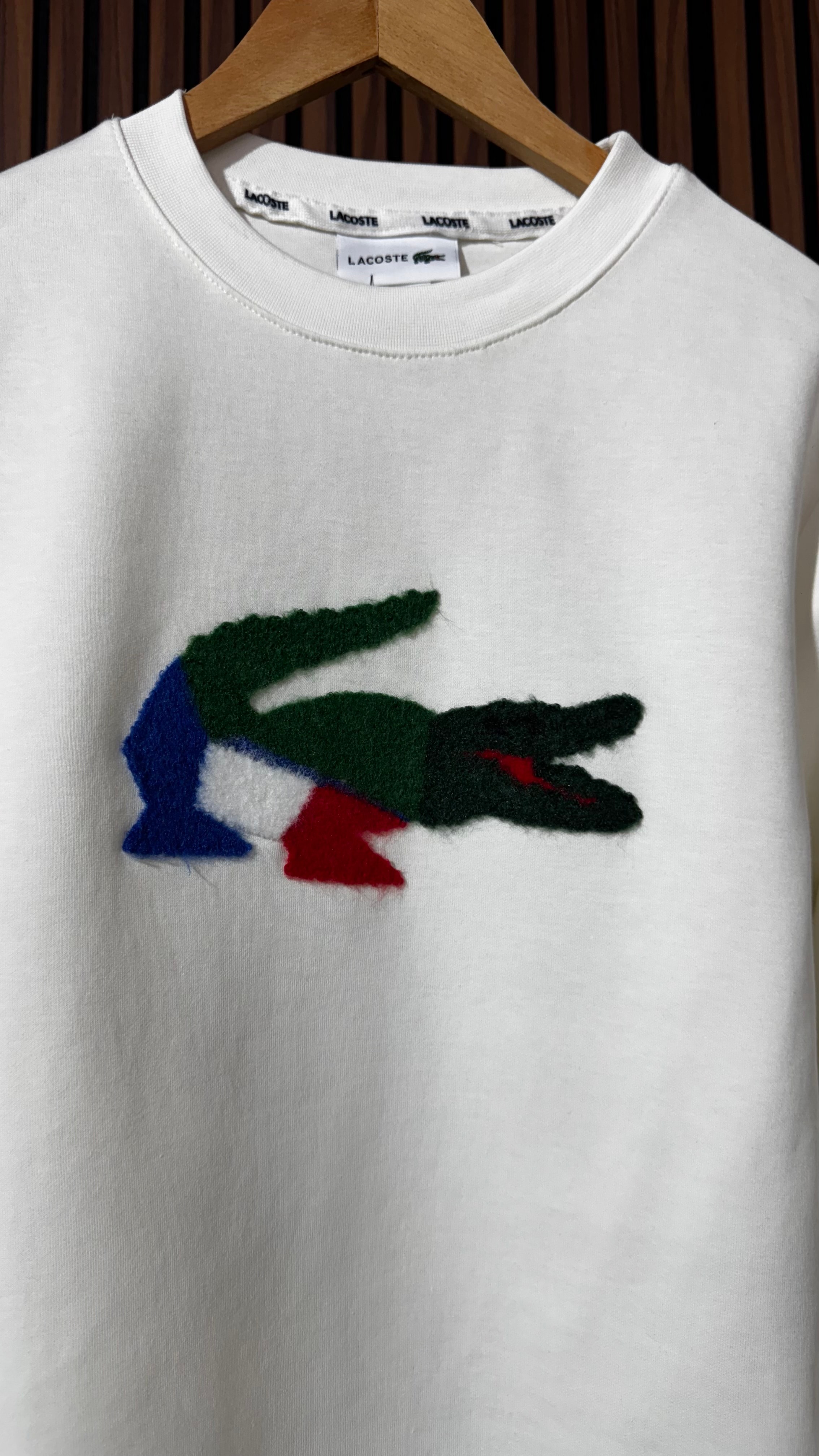 LCST Premium Özel Logo Beyaz Sweatshirt