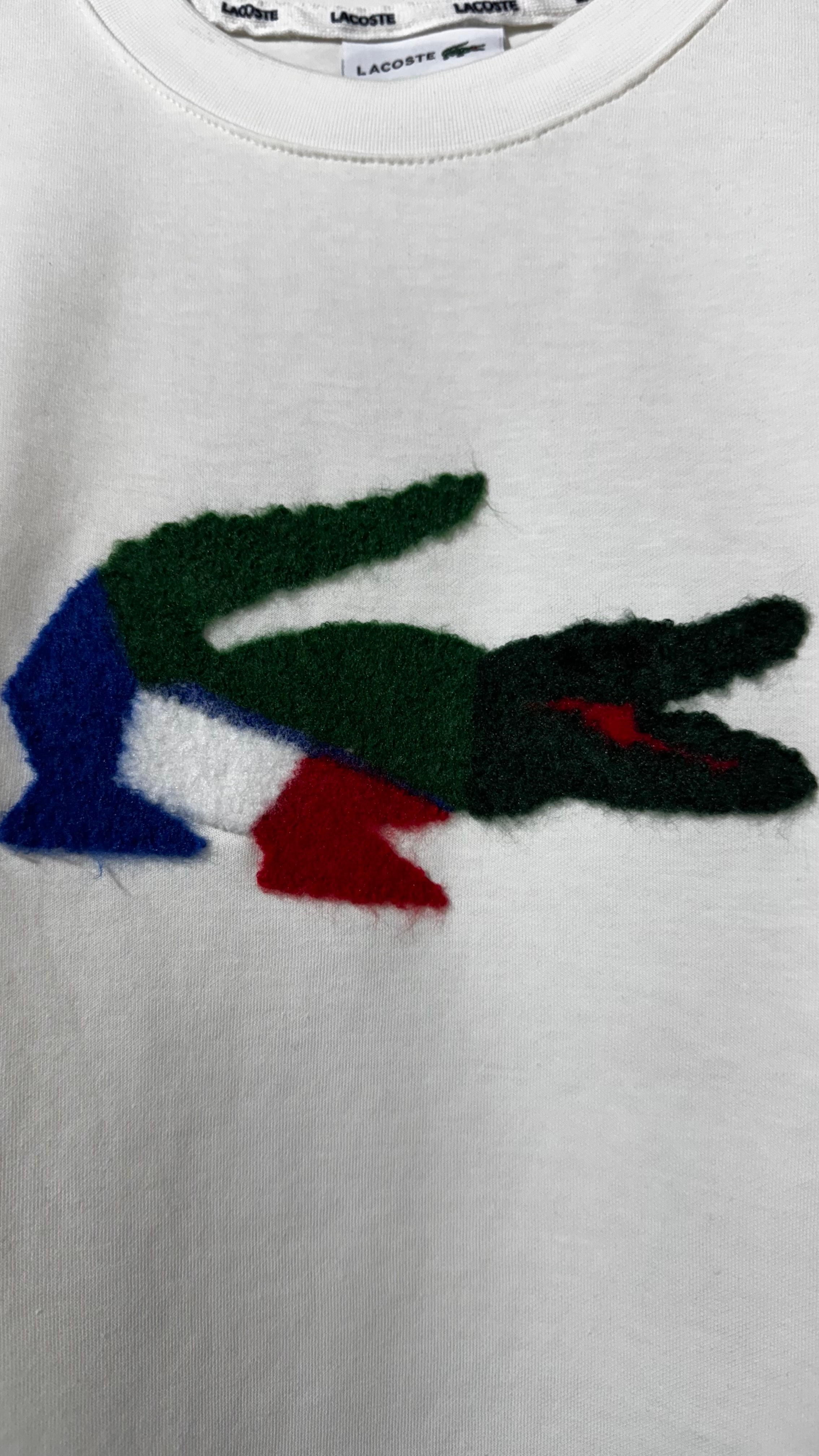 LCST Premium Özel Logo Beyaz Sweatshirt