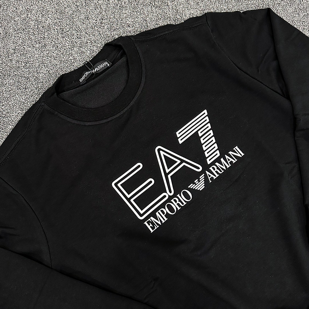 EA7 Siyah Sweatshirt