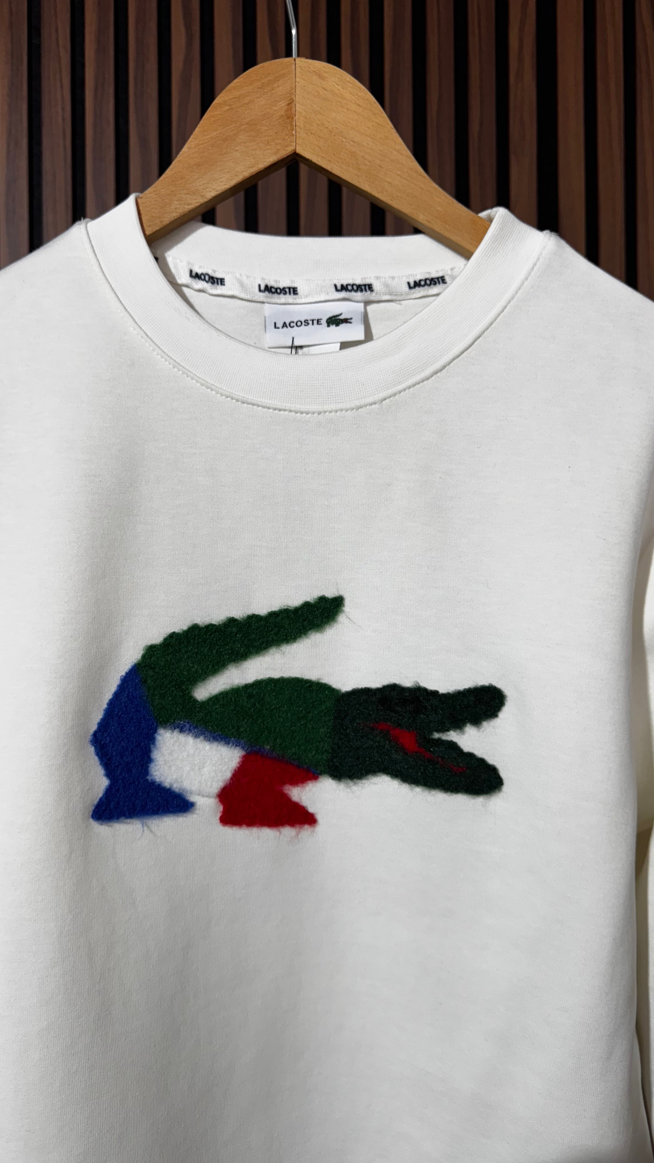 LCST Premium Özel Logo Beyaz Sweatshirt
