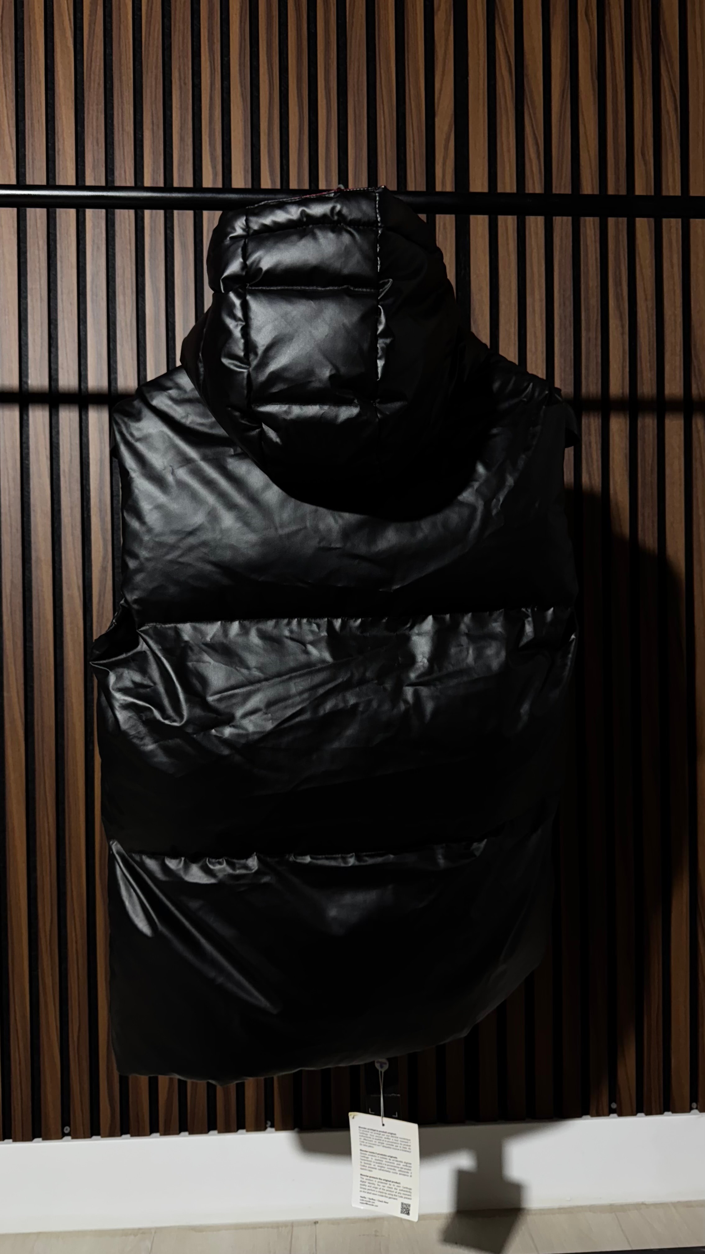 Moncler Premium Siyah Şişme Yelek 