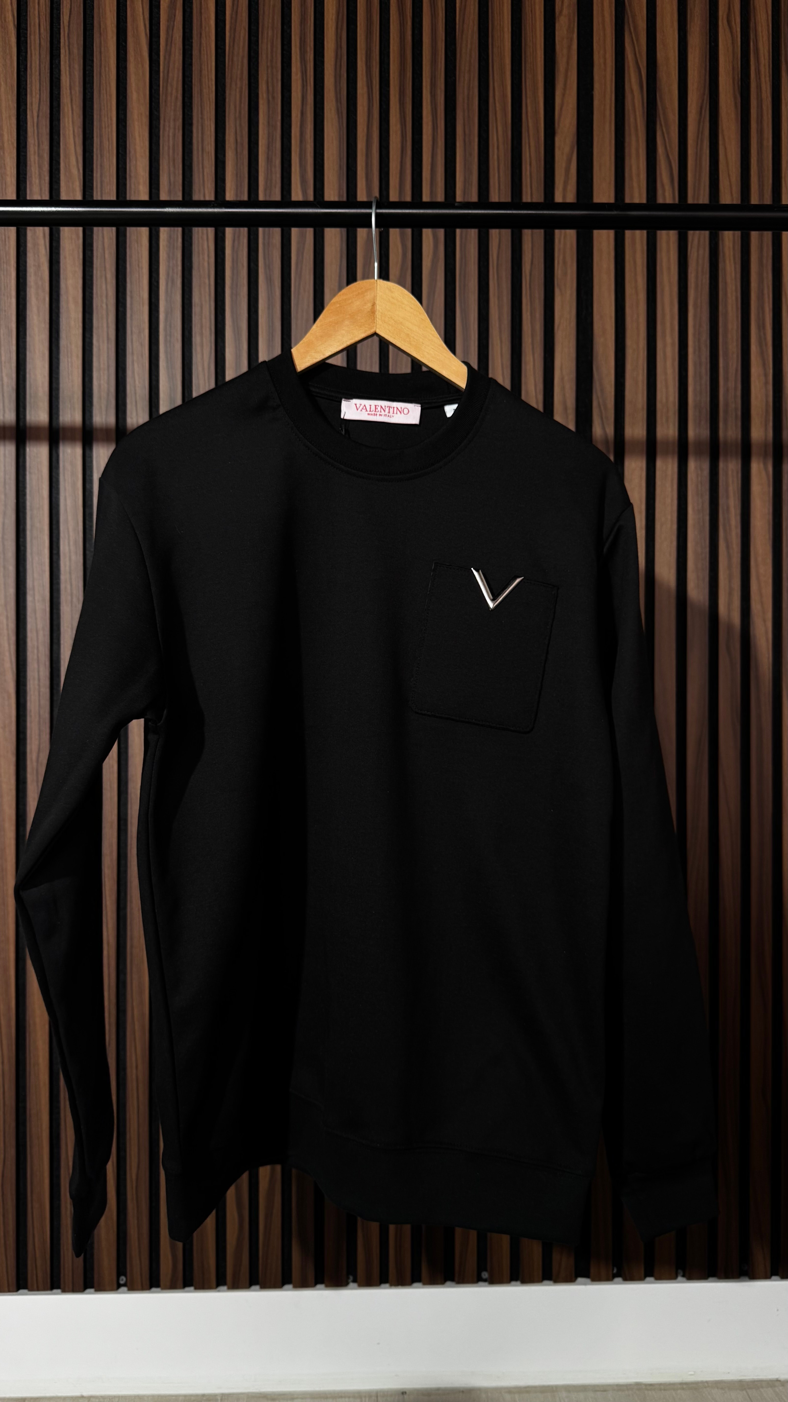 VLTN Preimum Siyah Sweatshirt