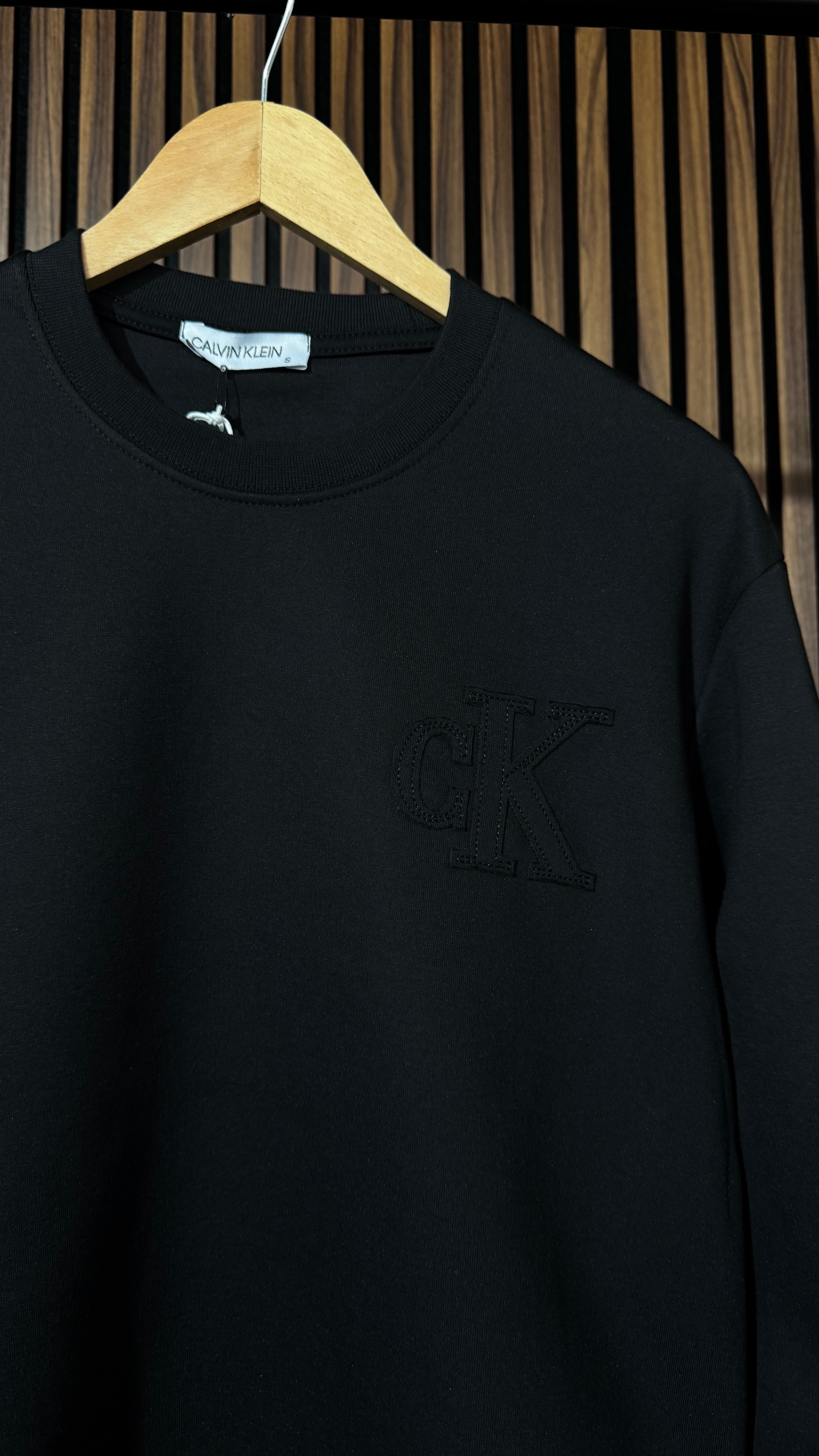 CK Premium Siyah Sweatshirt
