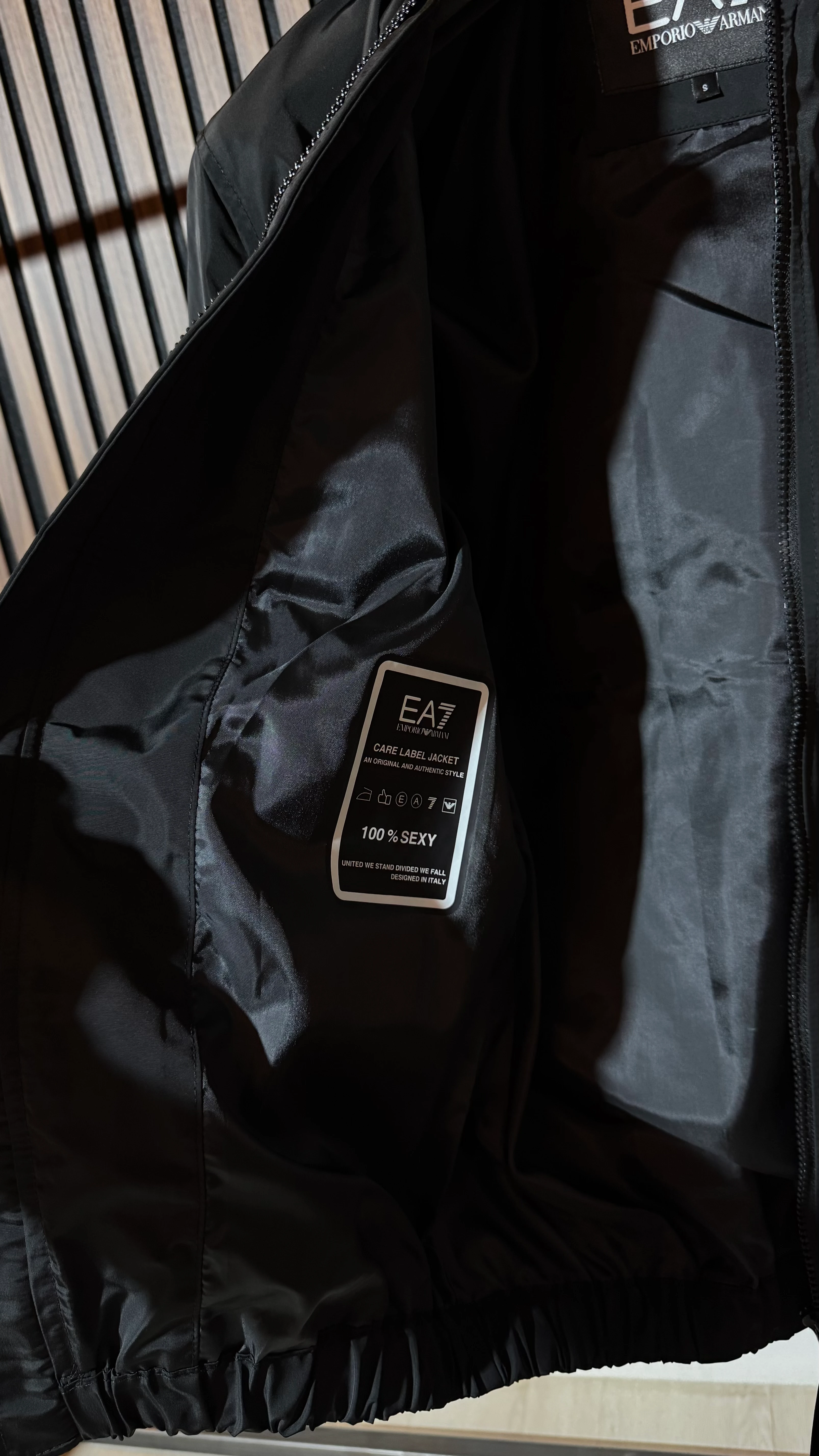 EA7 Premium Siyah Ceket 