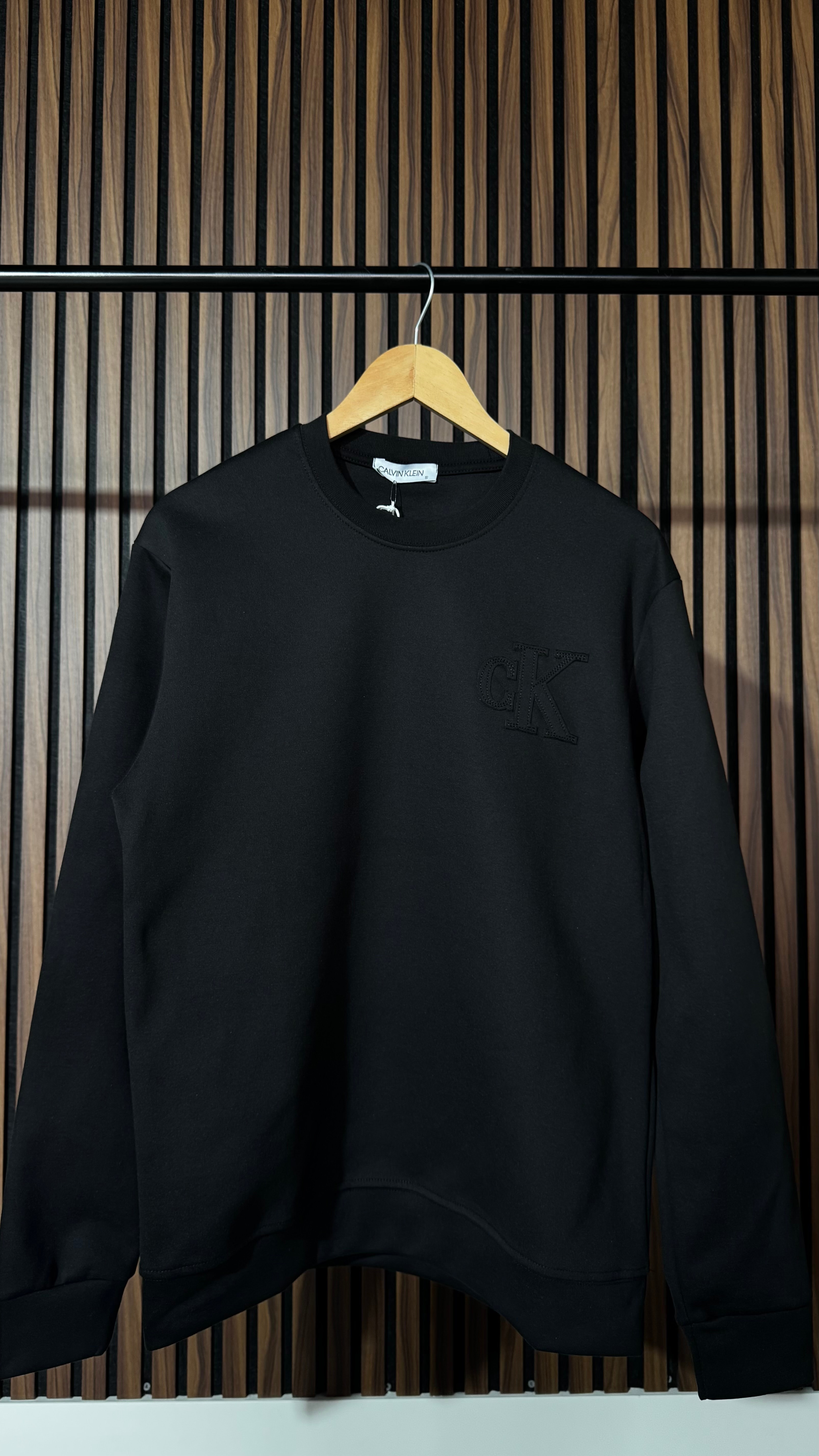 CK Premium Siyah Sweatshirt