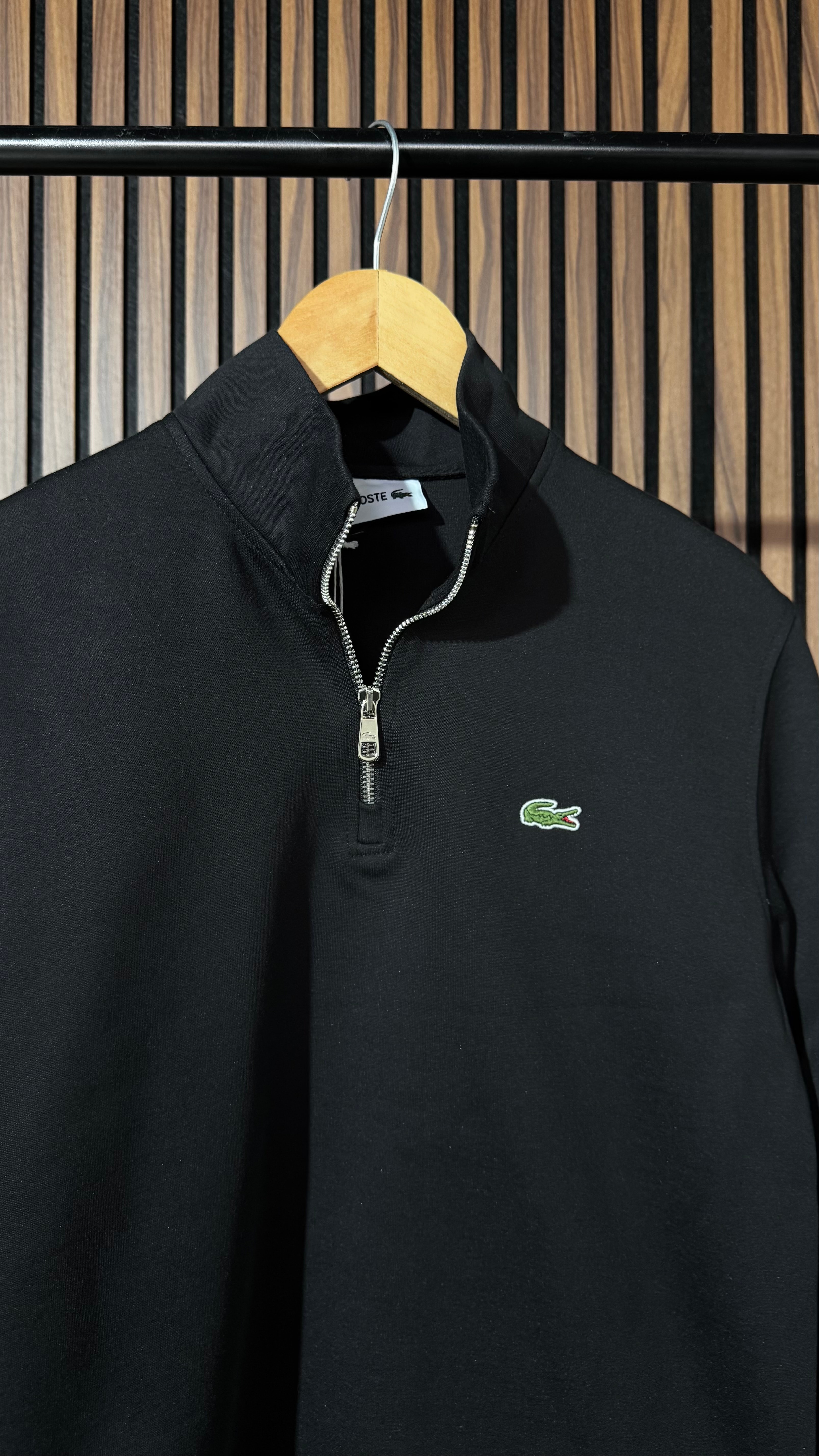 LCST Premium Half Zip Siyah Sweatshirt