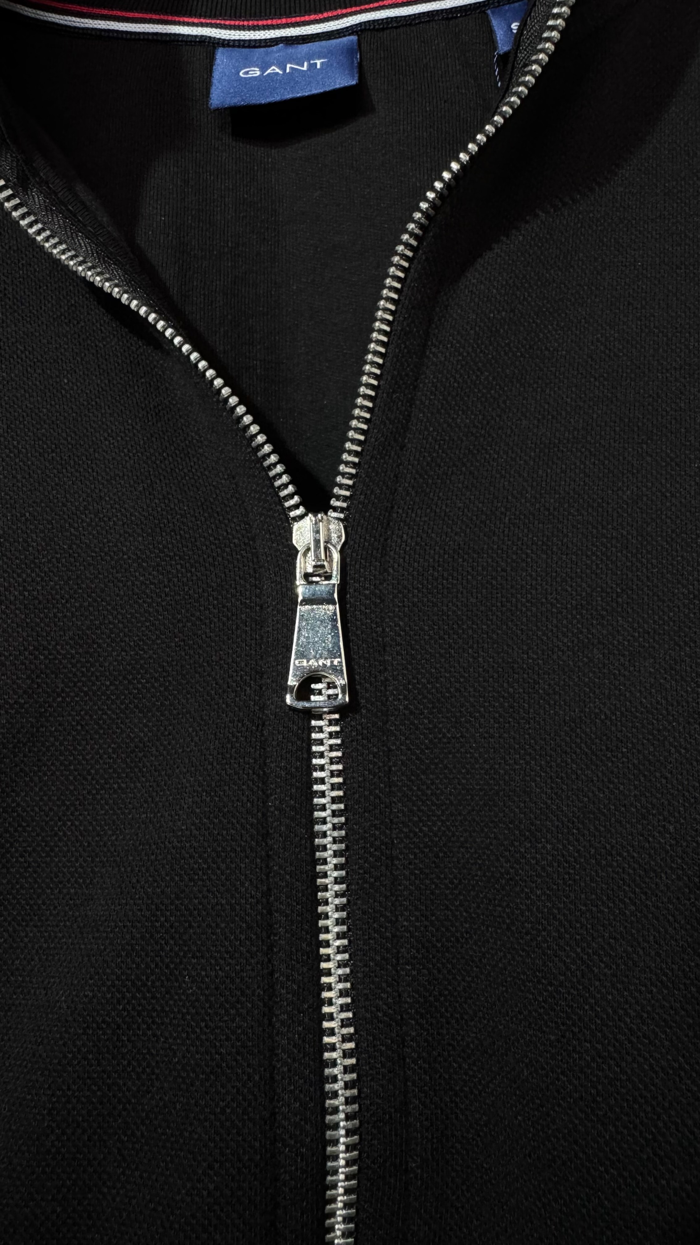 Gant Premium Full Zip Siyah Hırka