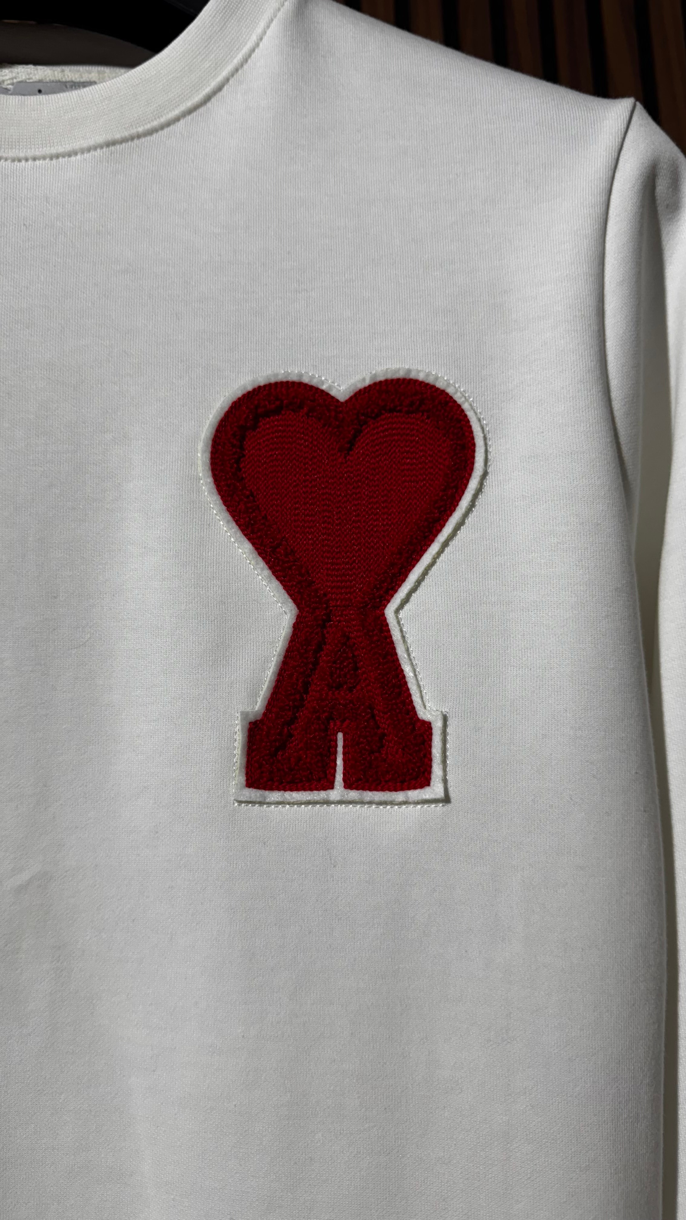 Ami Premium Beyaz Sweatshirt 