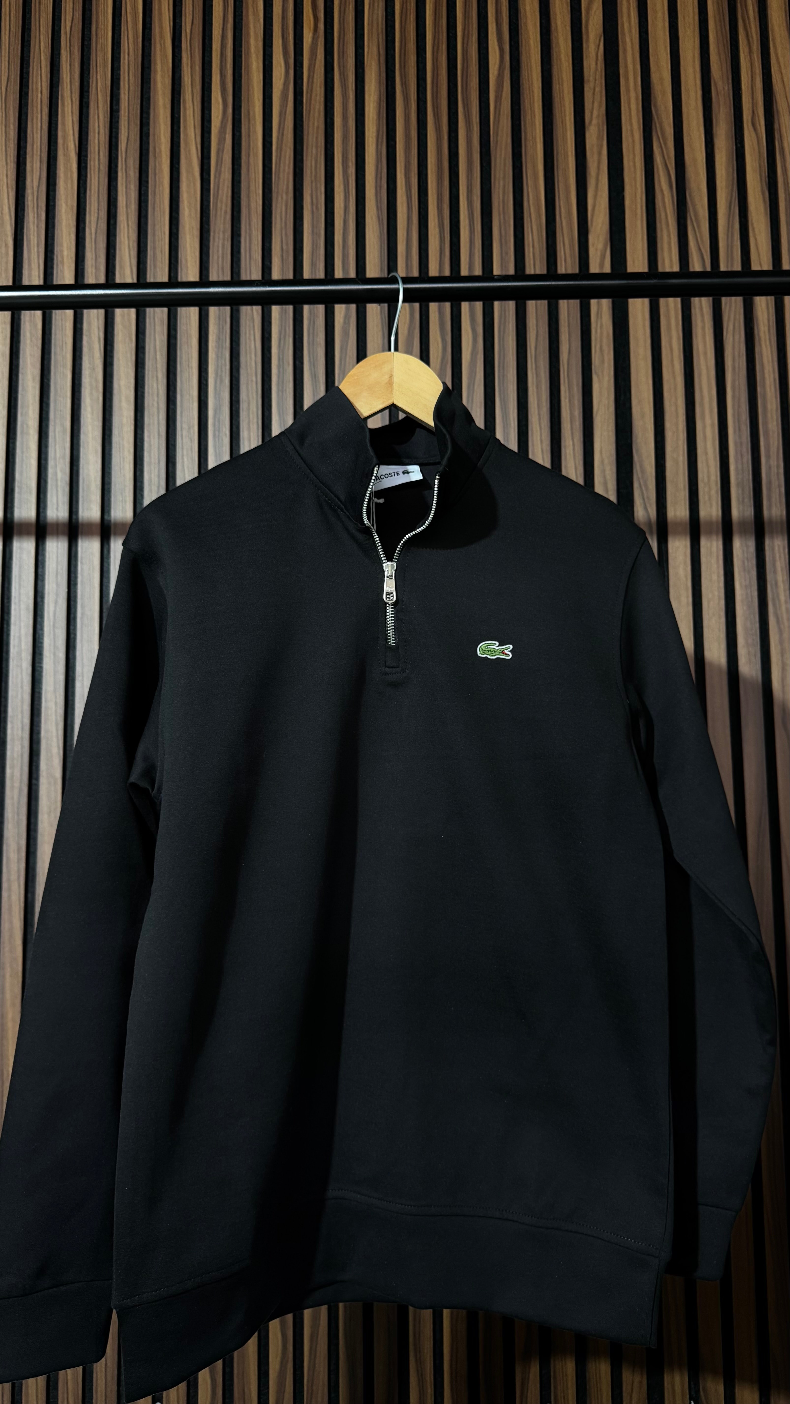 LCST Premium Half Zip Siyah Sweatshirt