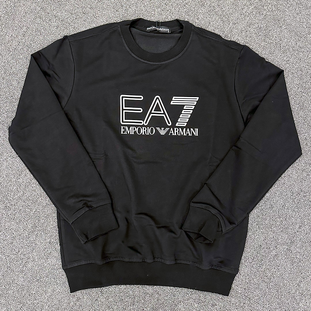 EA7 Siyah Sweatshirt