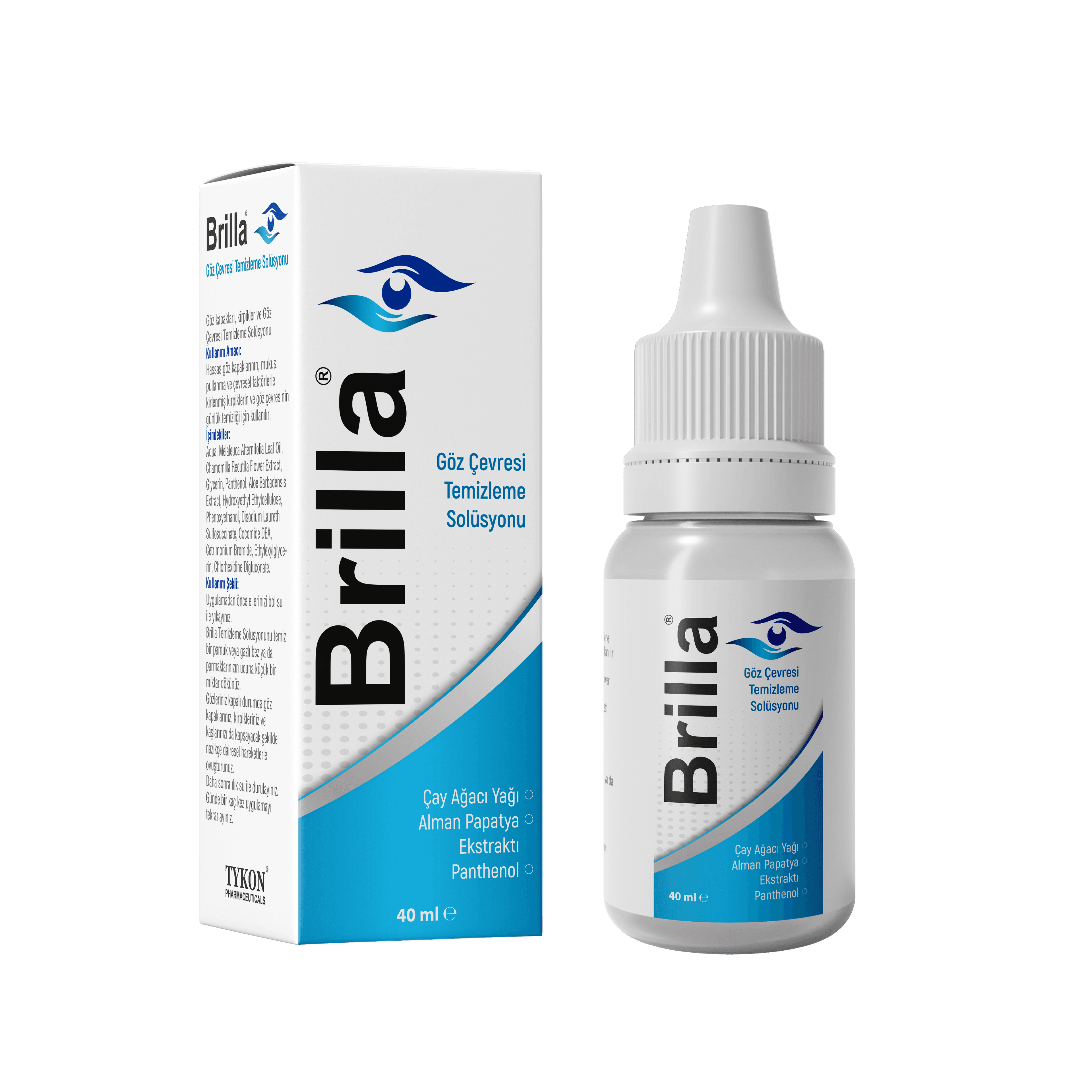 BRİLLA GÖZ ÇEVRESİ TEMİZLEME SOLÜSYONU