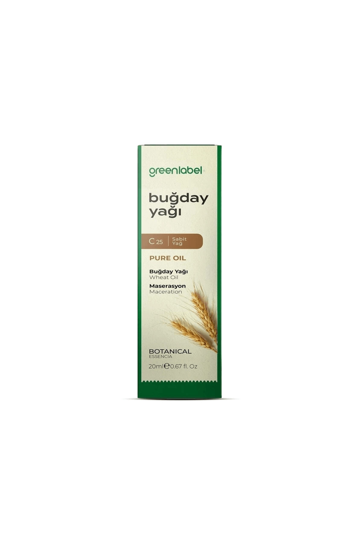 GREENLABEL Buğday Yağı 20ml.