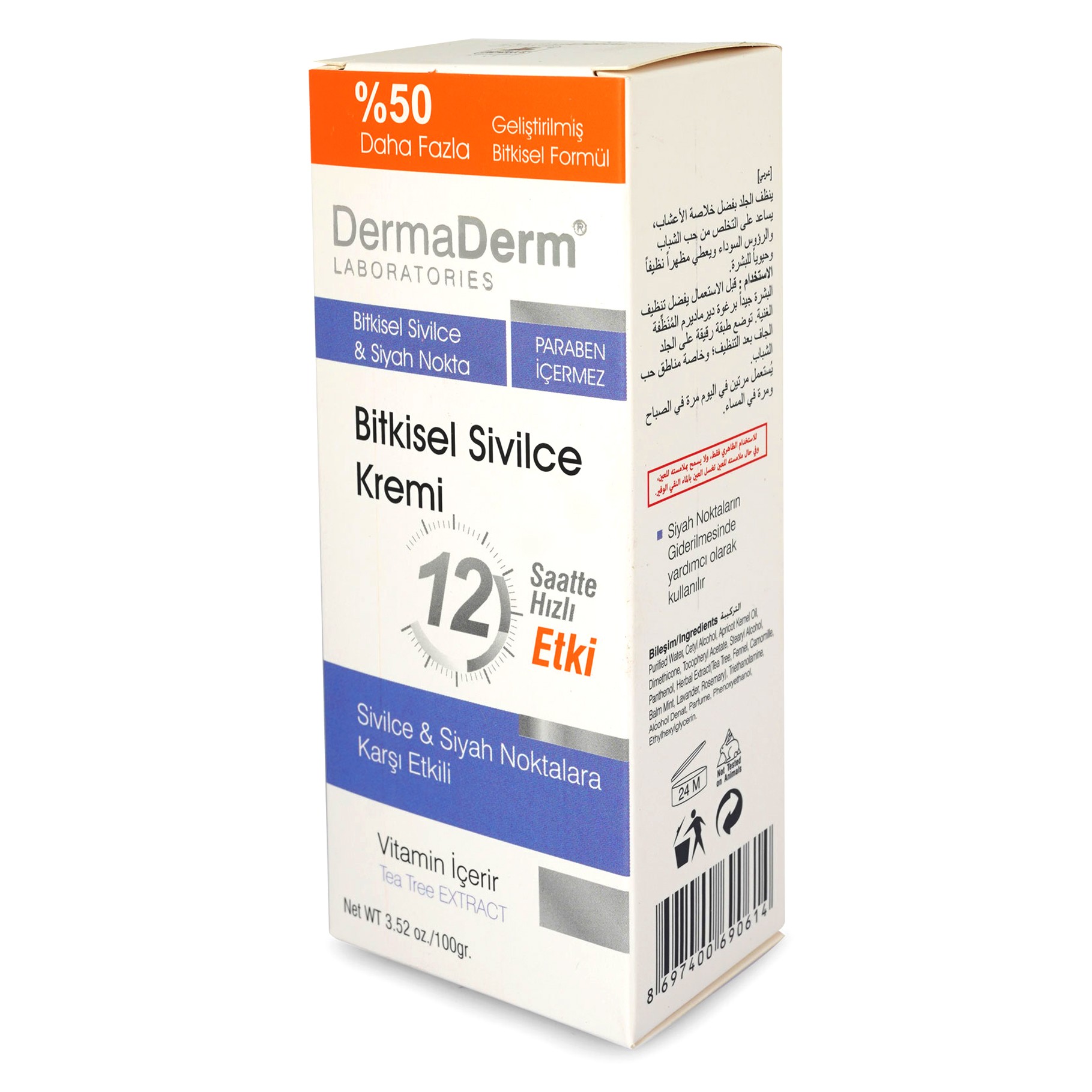 Dermaderm Sivilce Kremi 100 g