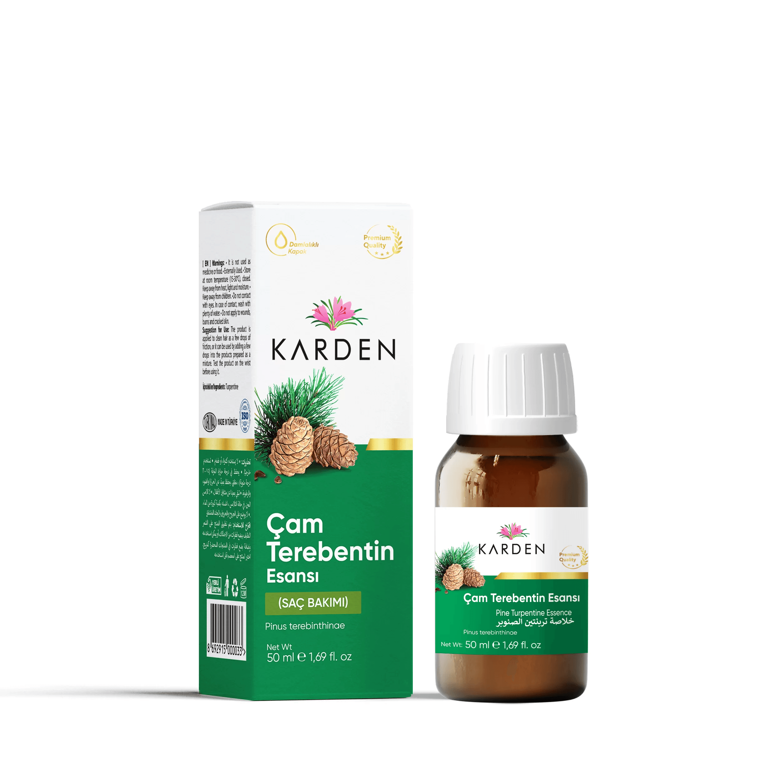 Karden ÇAM TEREBENTİN ESANSI 50CC
